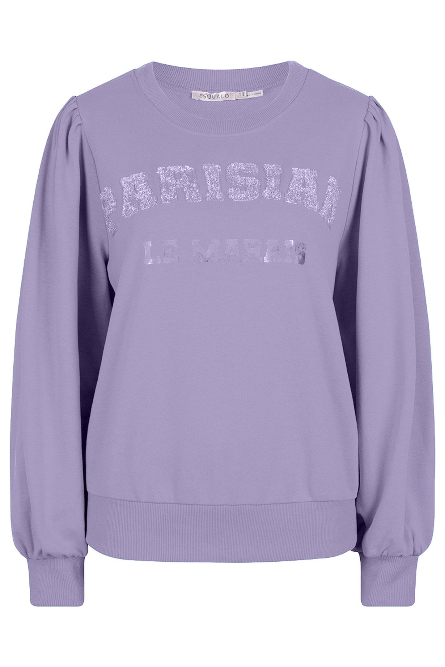 SWEATER BALLOON SLV SWEAT LILAC 1