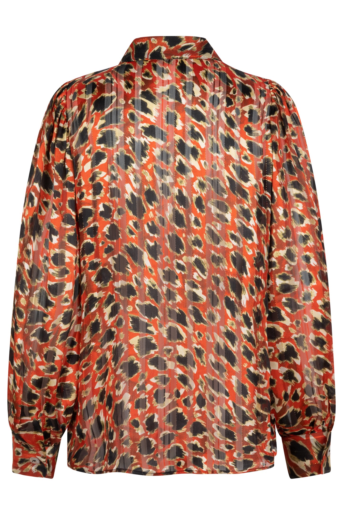 BLOUSE BASIC LEOPARD SKINS PRINT 5