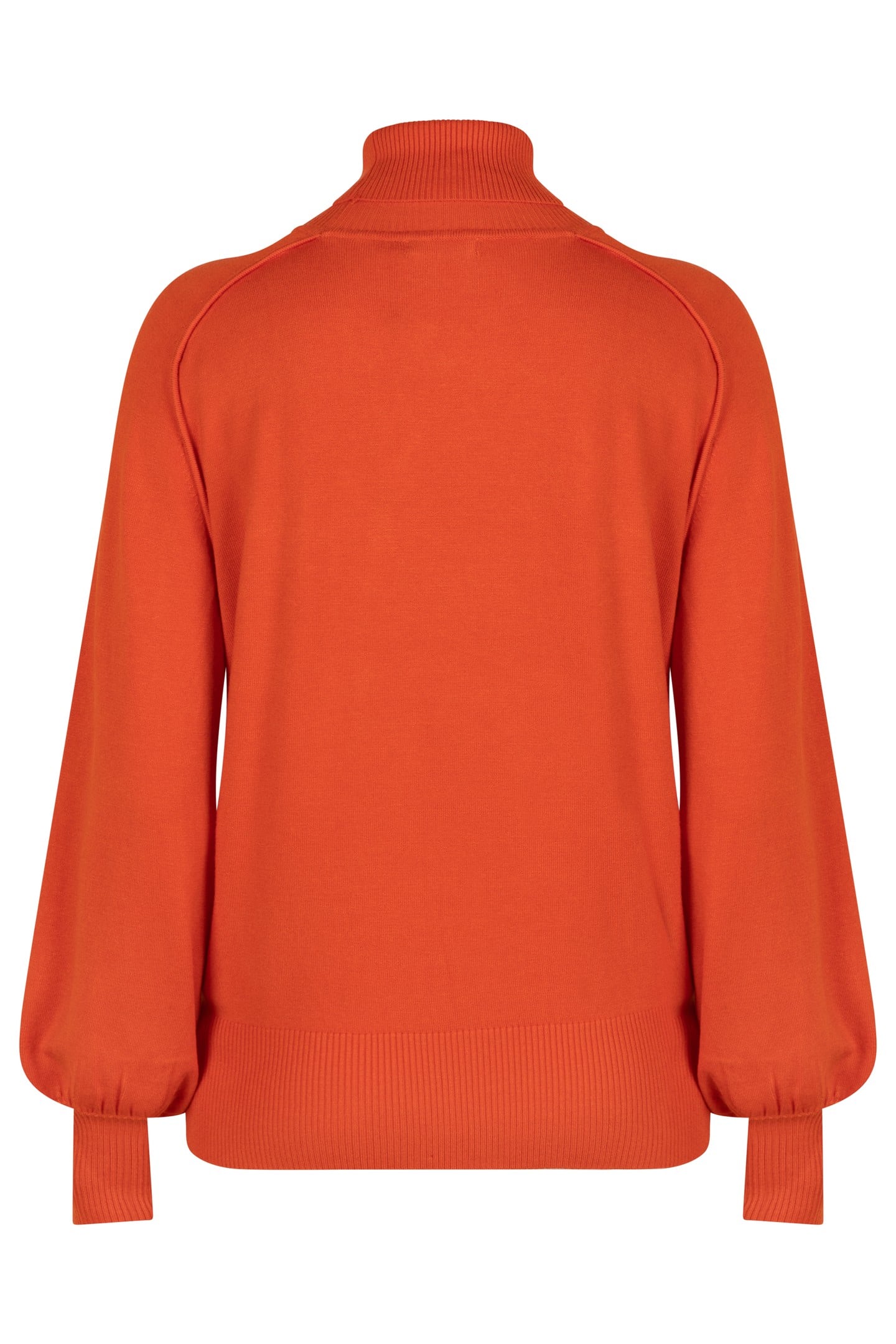 SWEATER RAGLAN COL RED CLAY 5