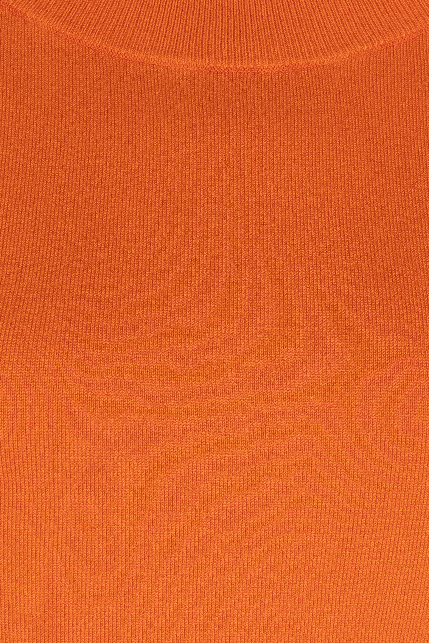 SWEATER BOXY BASIC KNIT PUMPKIN 7