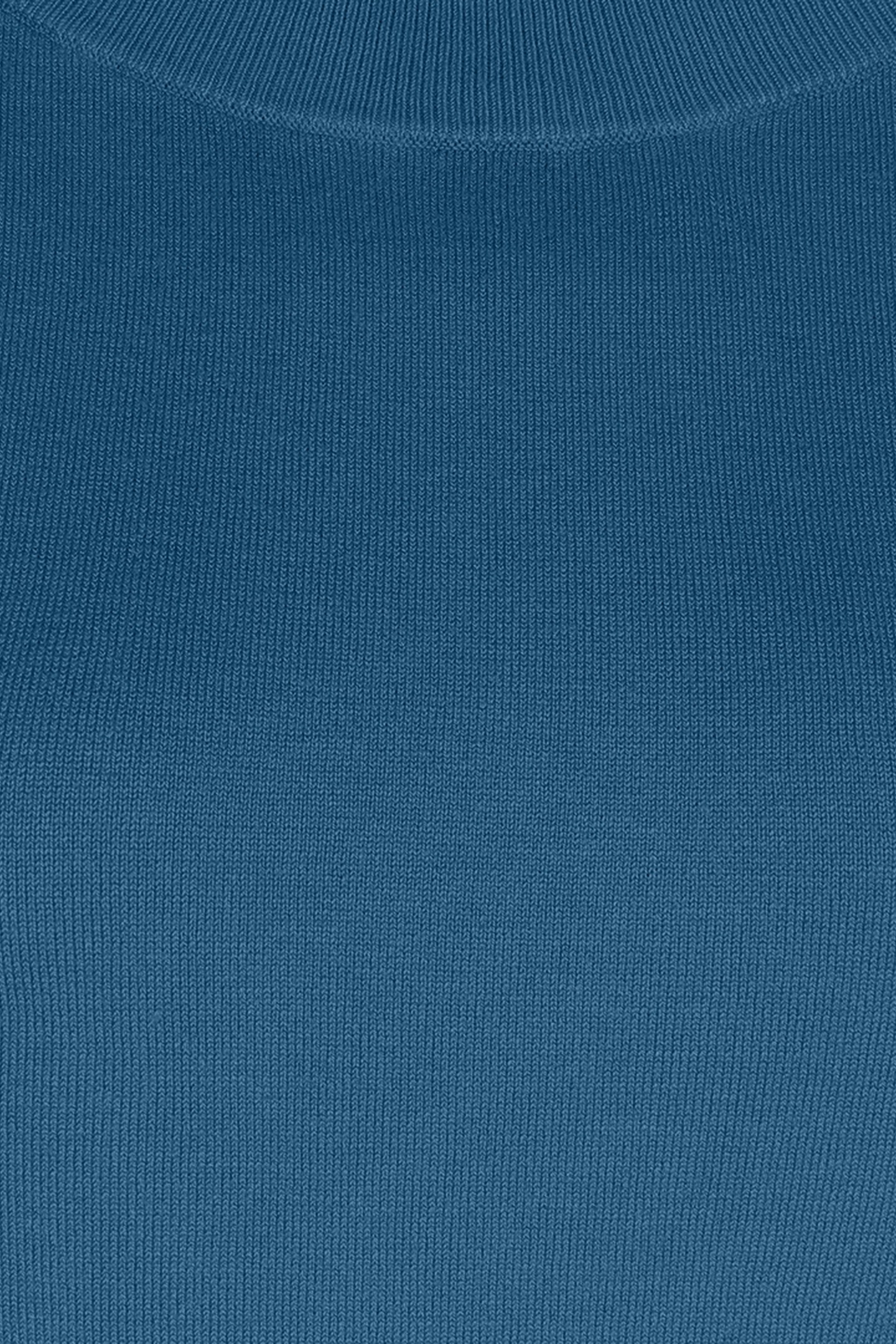 SWEATER BOXY BASIC KNIT GALAXY BLUE 3