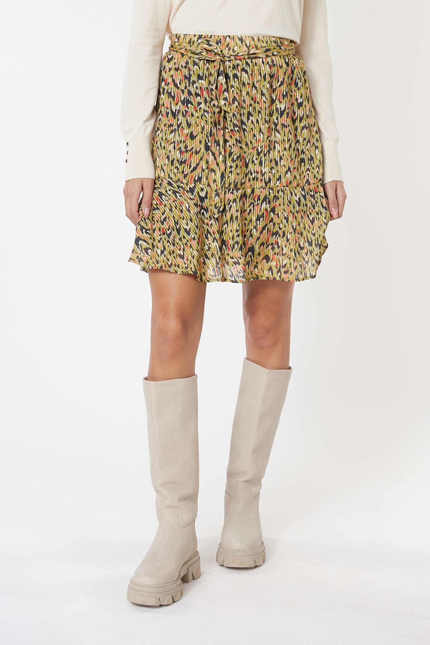 SKIRT UNTAMED ANIMAL PRINT 3