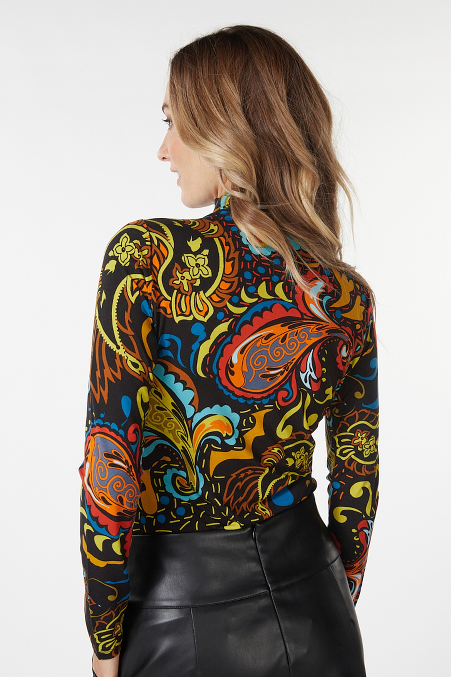 TOP SMOCK UNTAMED PARTY PRINT 3