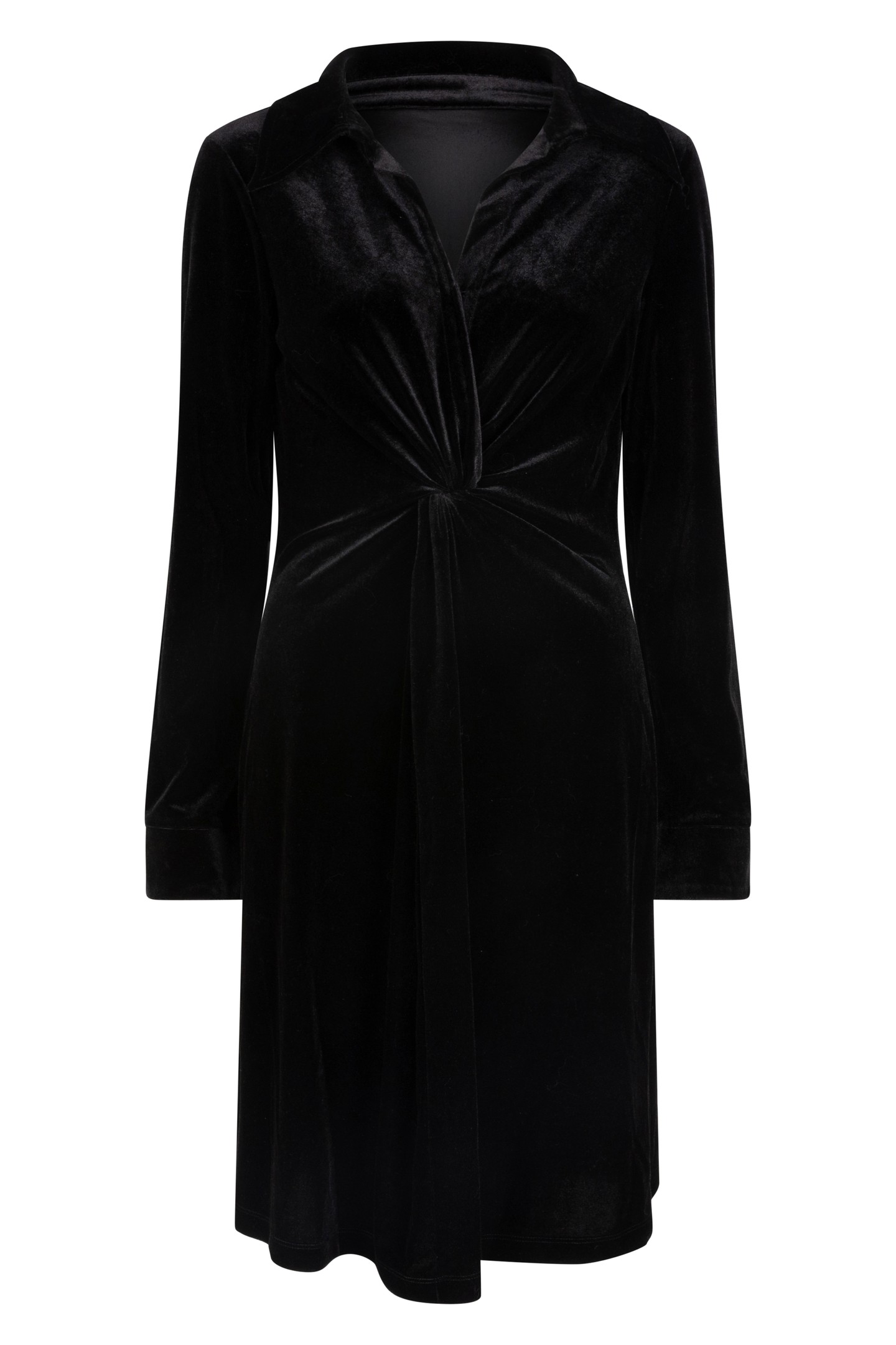 DRESS WRAP VELOURS BLACK 5