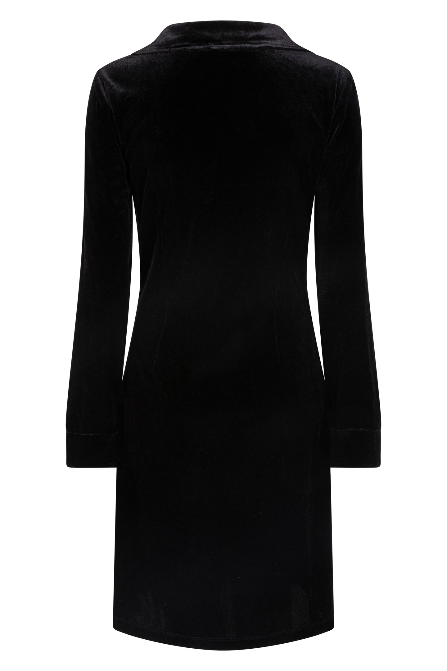 DRESS WRAP VELOURS BLACK 6