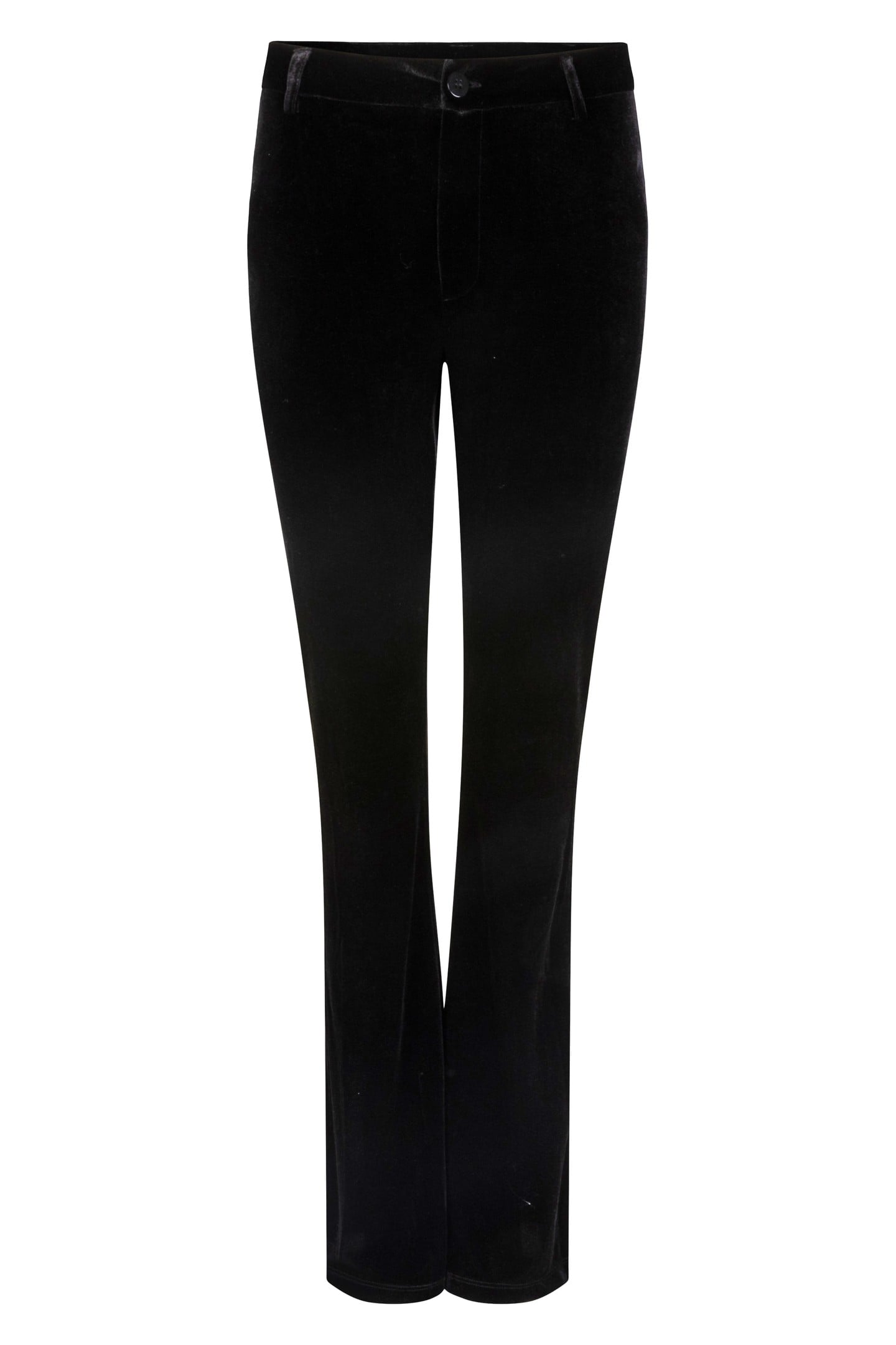 TROUSERS FLAIR VELOURS BLACK 5