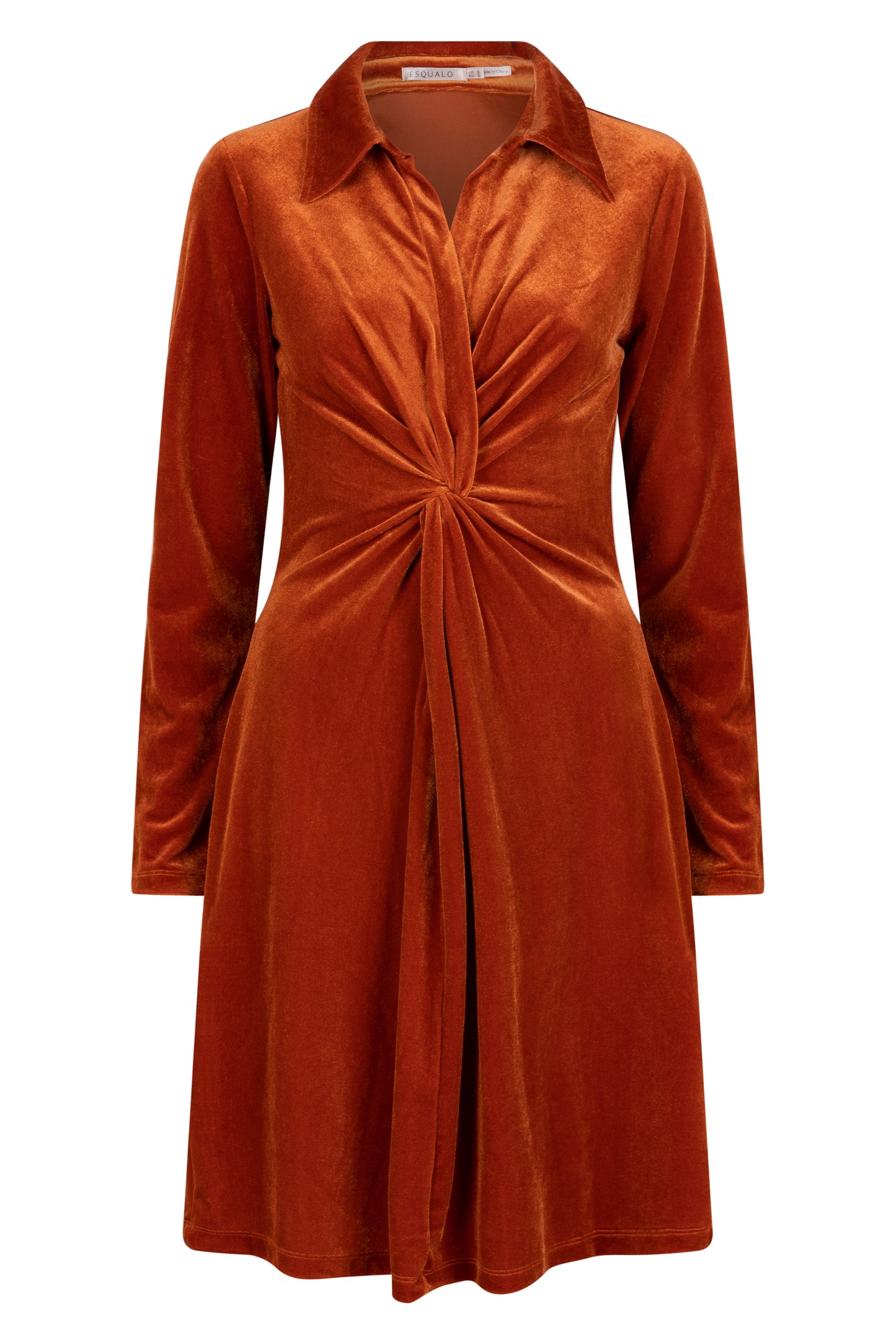 DRESS WRAP VELOURS PUMPKIN 6