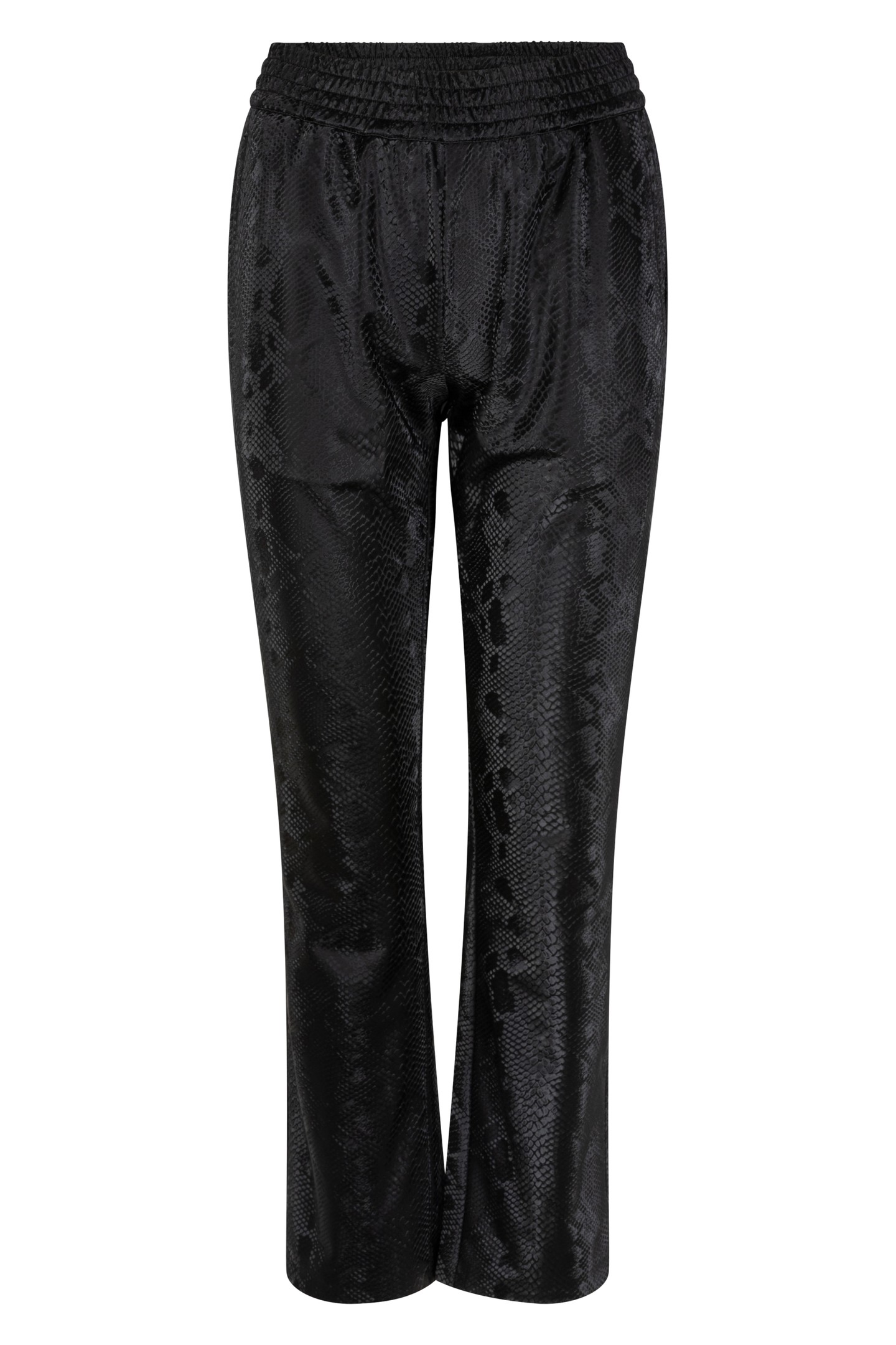 TROUSERS SNAKE PU BLACK 4