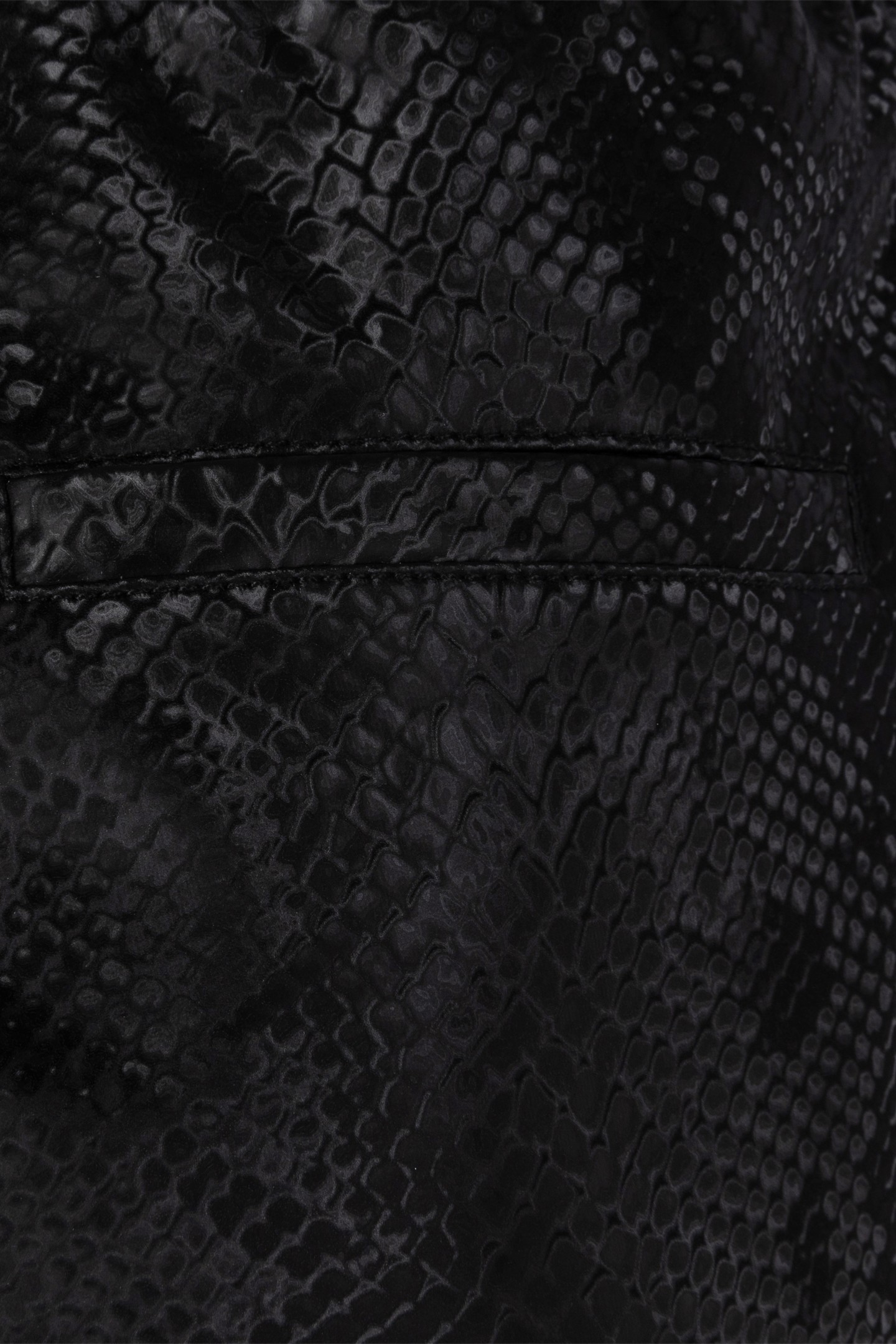 TROUSERS SNAKE PU BLACK 7