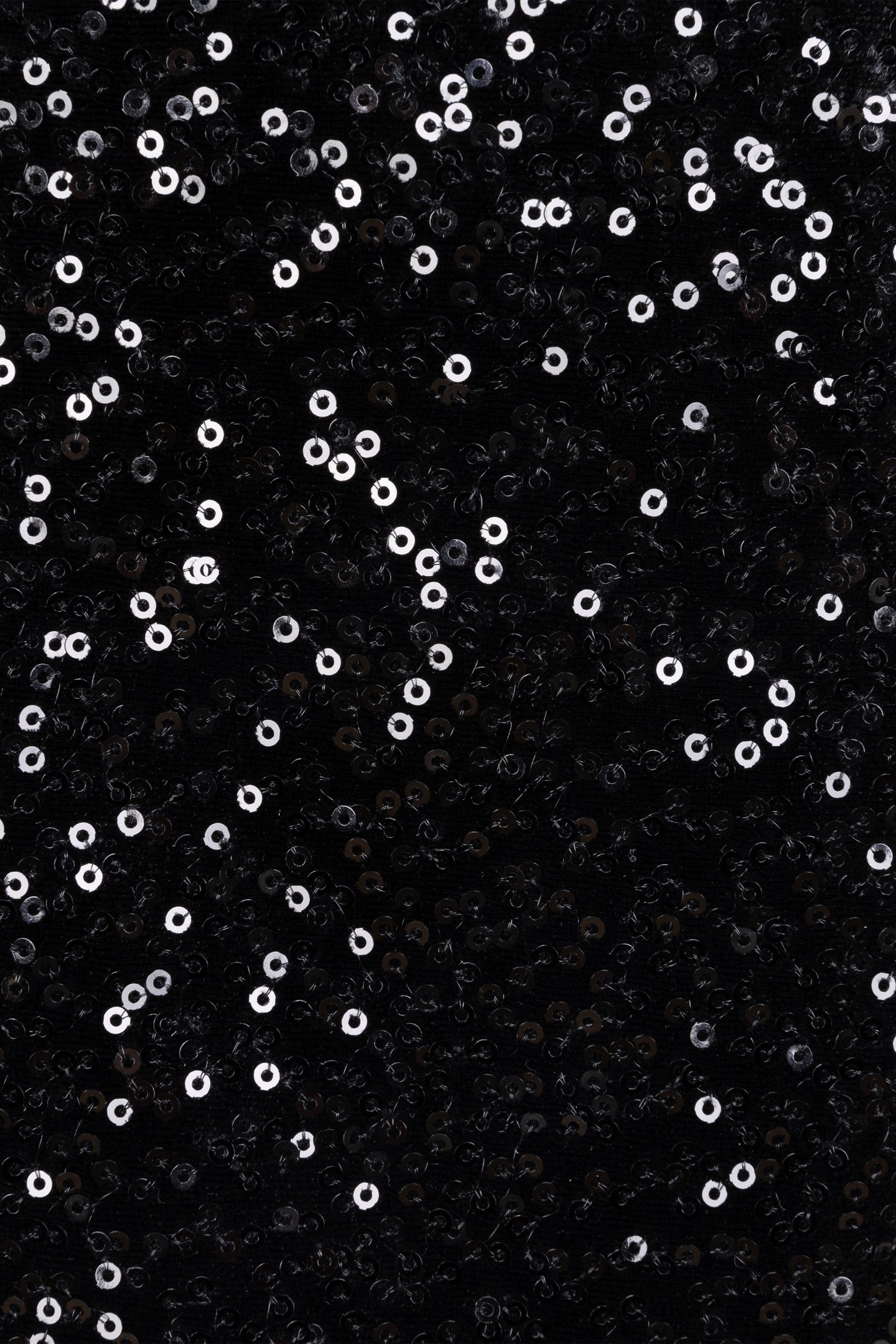 SKIRT VELVET SEQUINS BLACK 7