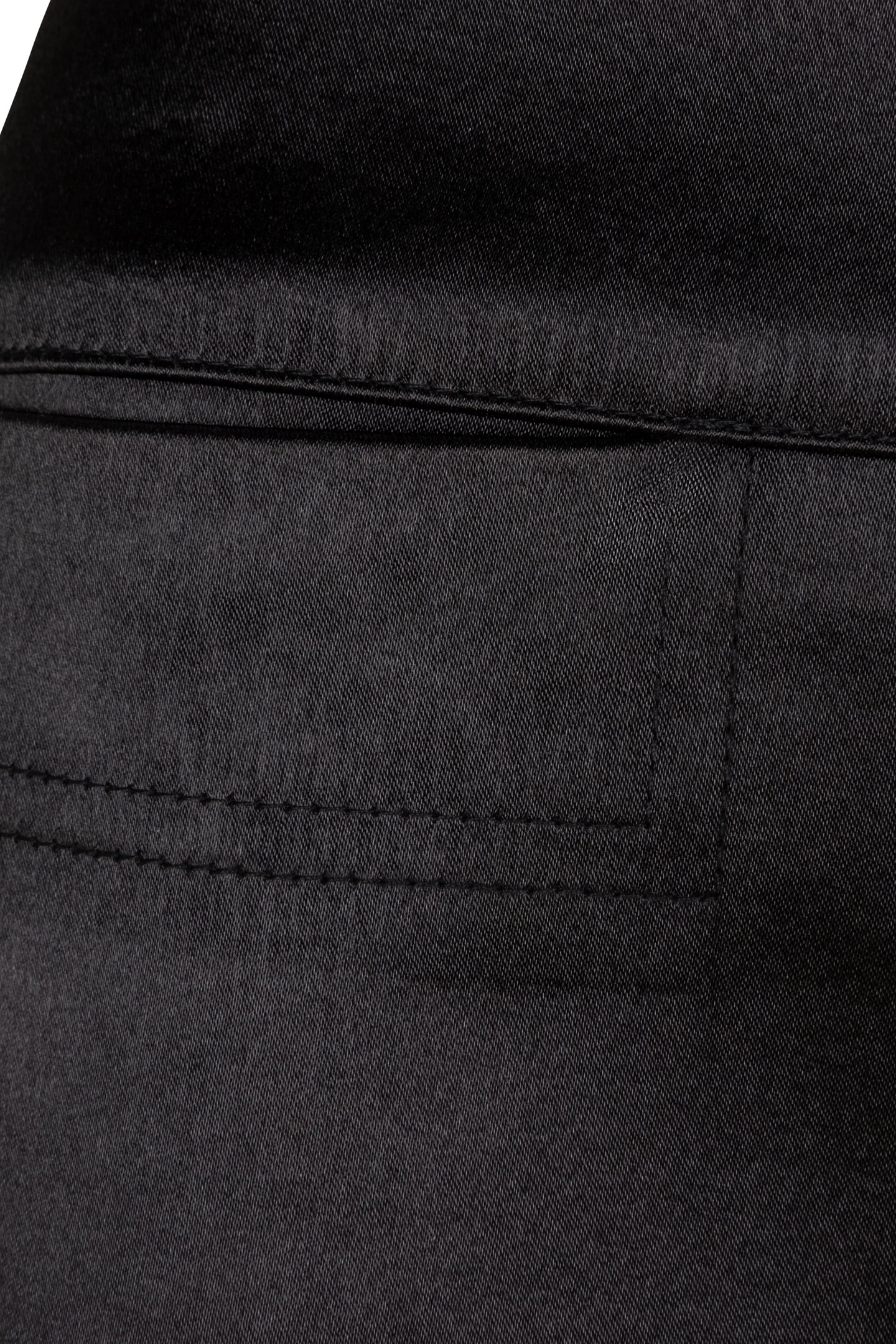 SKIRT BONDED SATIN BLACK 7