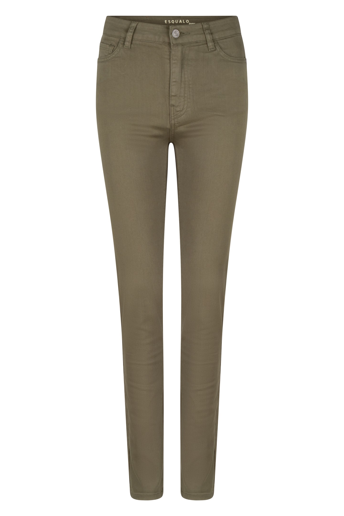 TROUSERS COLORED DENIM GREEN 5