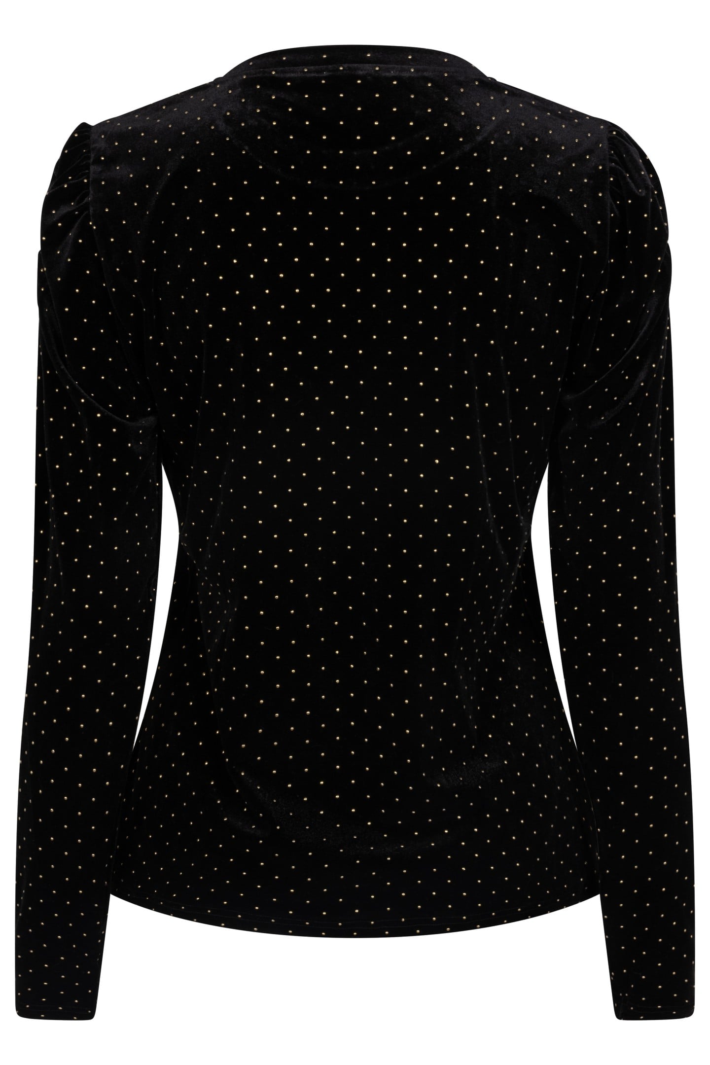 TOP VELVET STUDS BLACK 5