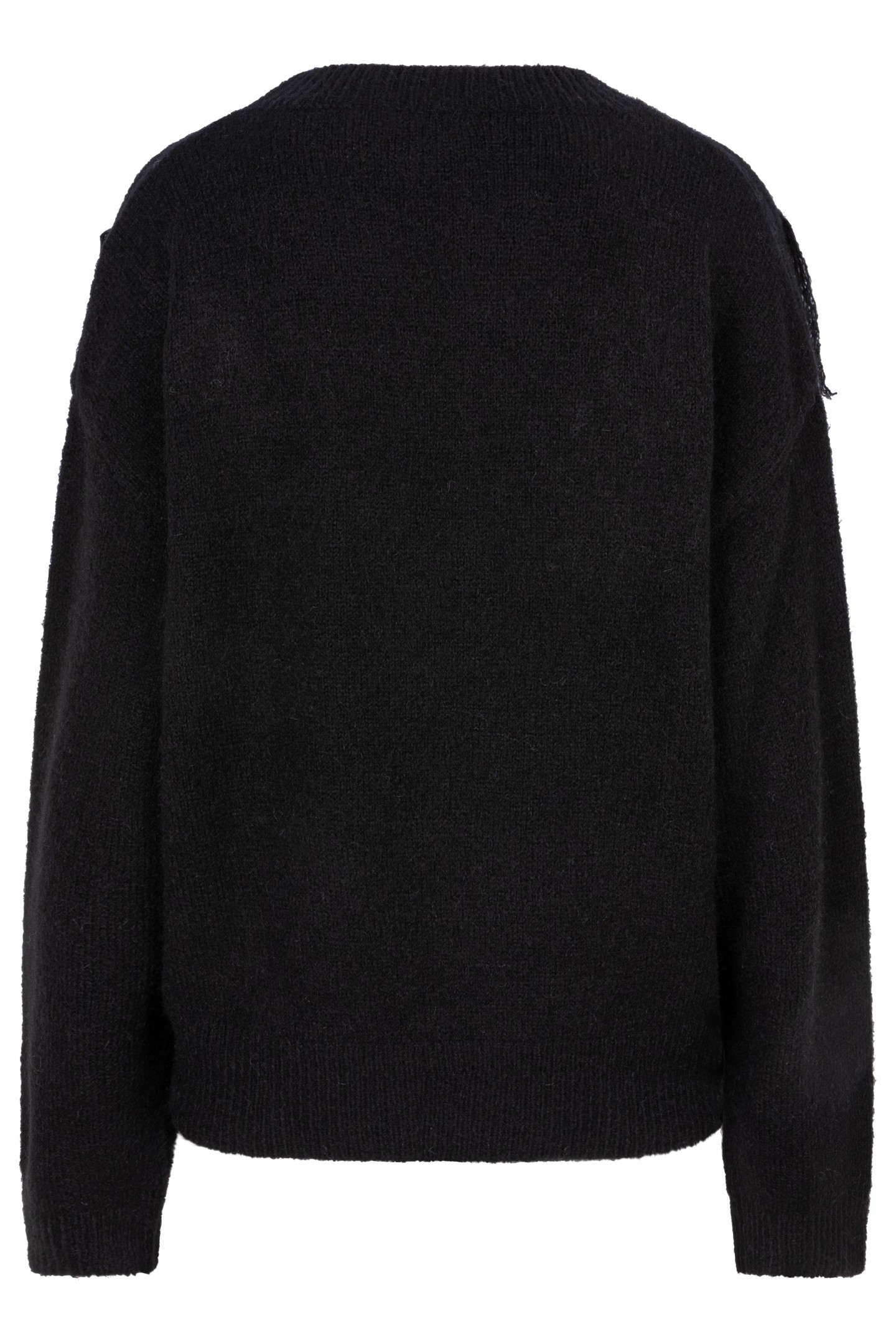 SWEATER FRINGES BLACK 6