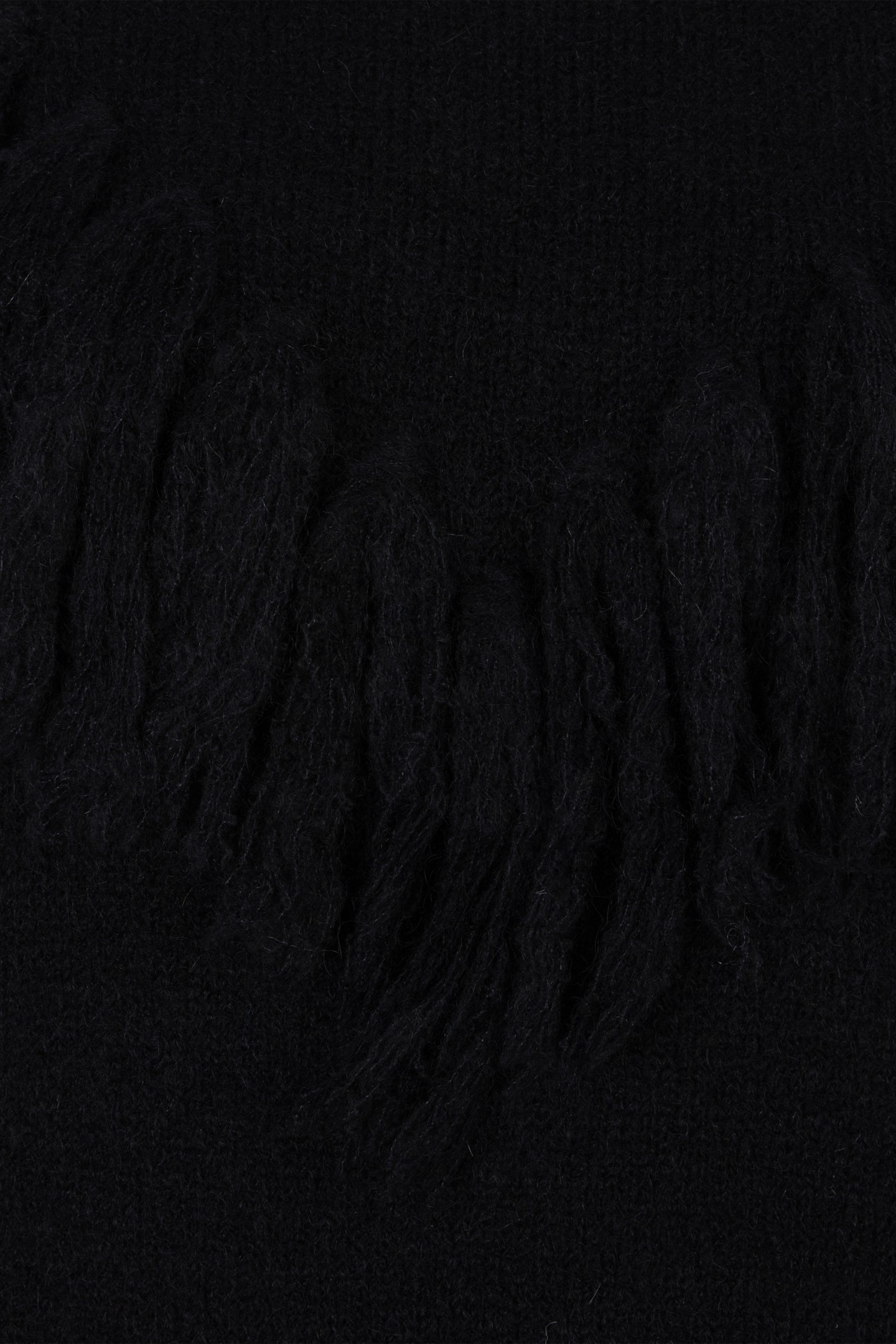 SWEATER FRINGES BLACK 7