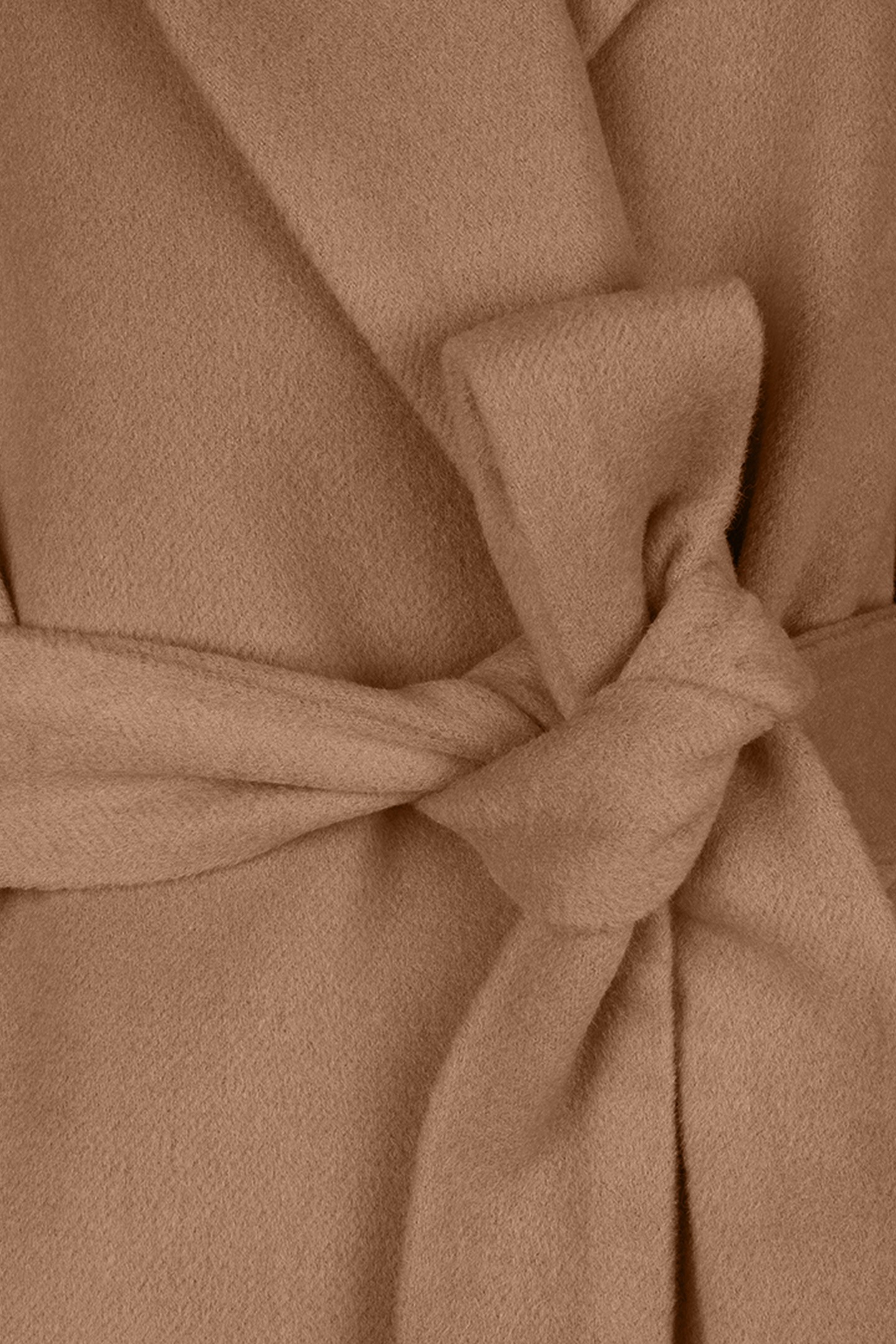 COAT LONG BELT CAMEL 3