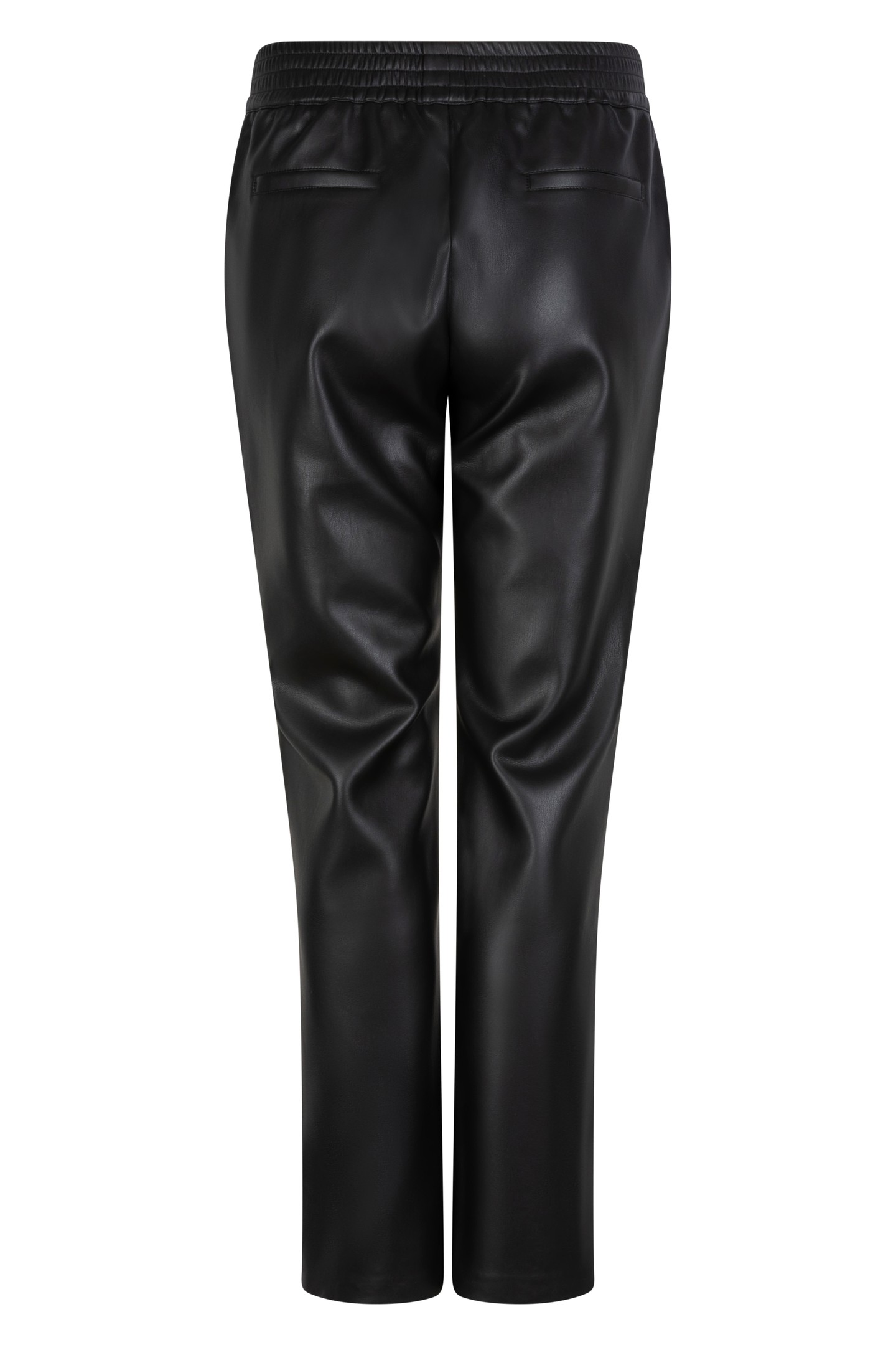 TROUSERS JOGGER PU BLACK 5