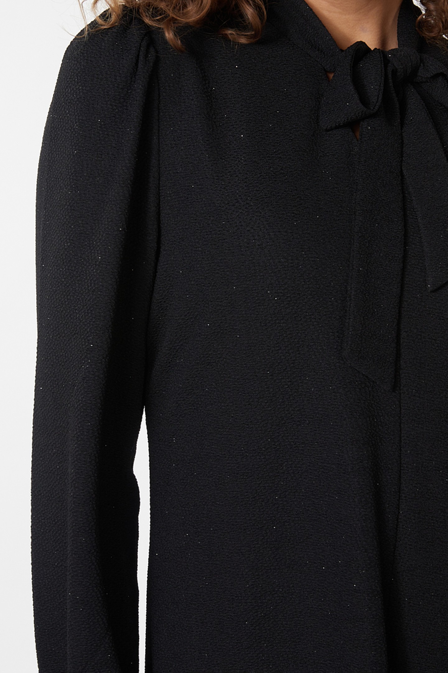 DRESS FANCY LUREX BLACK 6