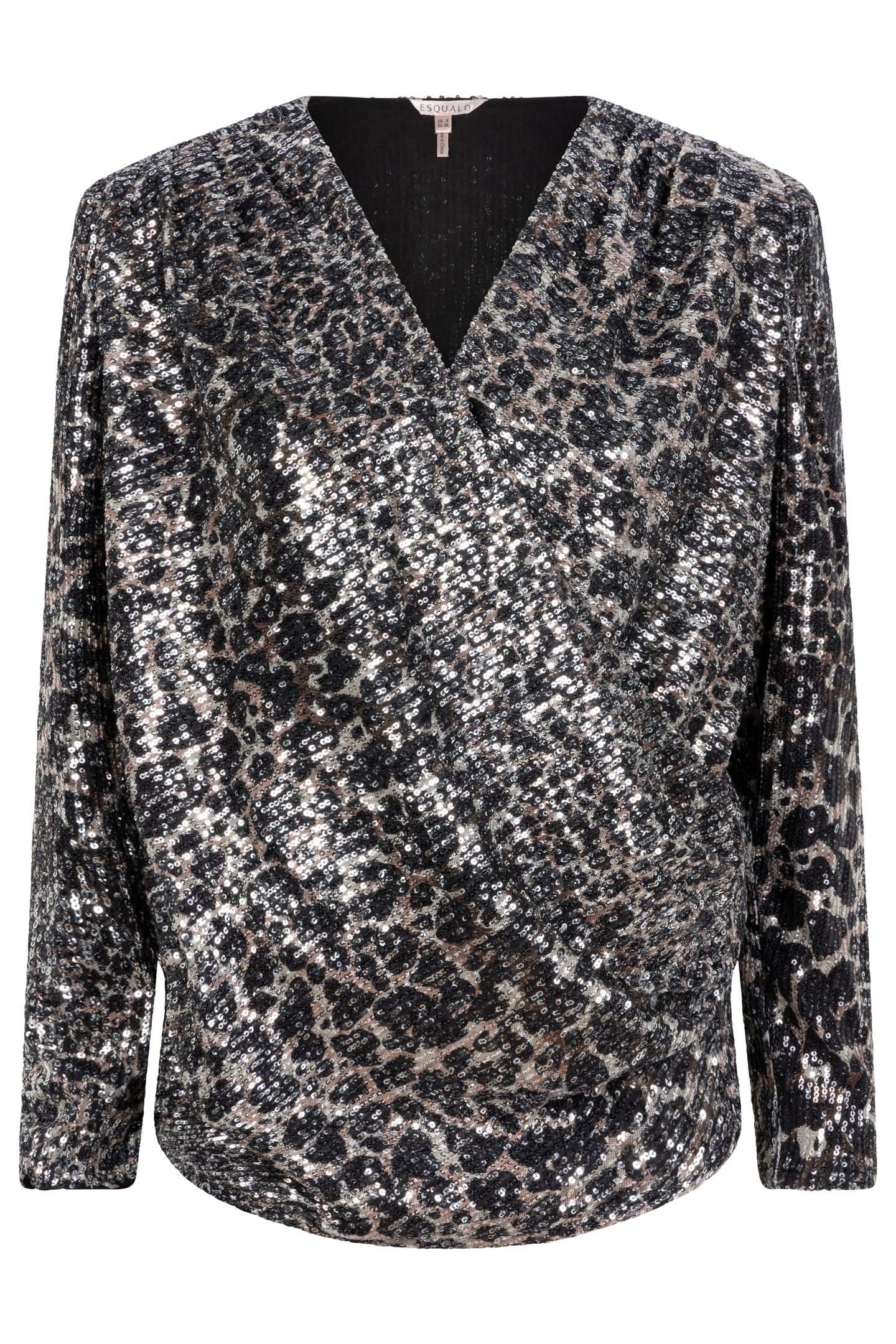 TOP SEQUINS SCATTERED ILLUSION PRINT 4