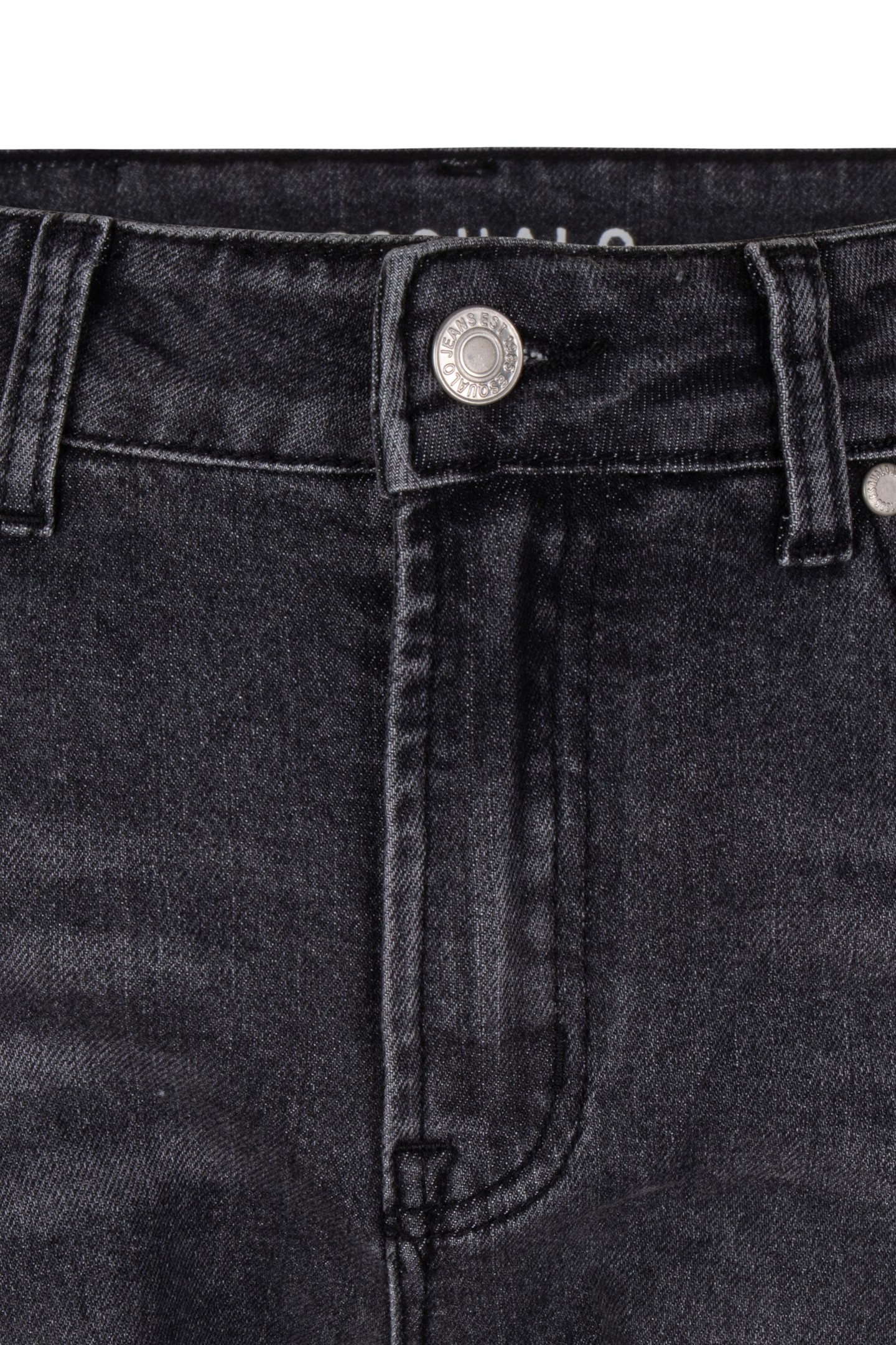 TROUSERS VINTAGE HIGH WAIST JEANS BLACK 7