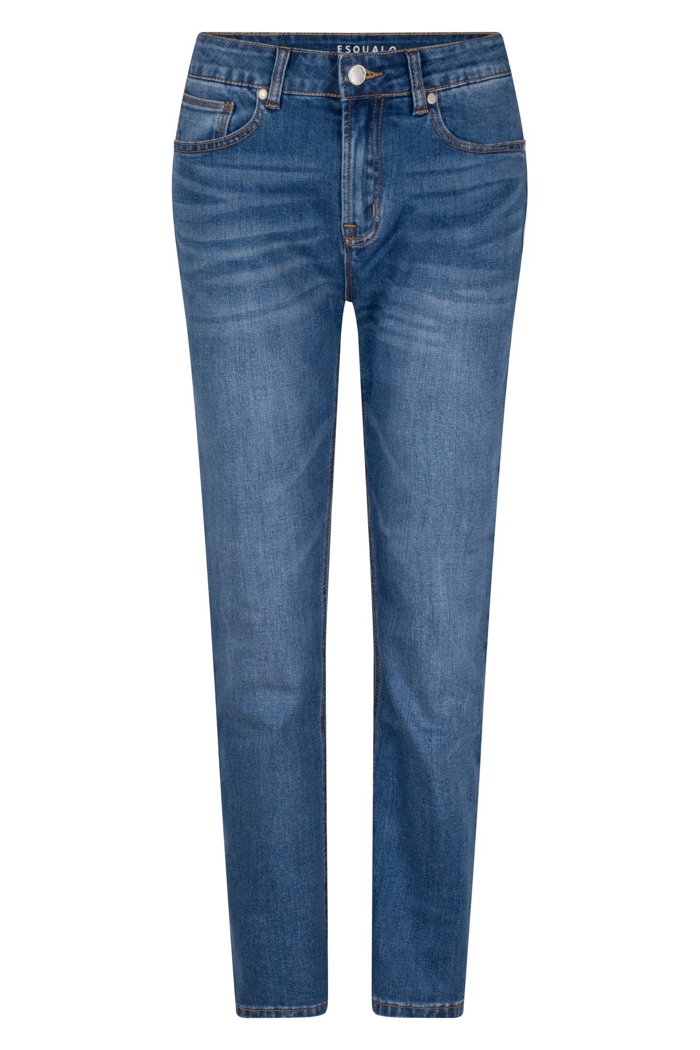 TROUSERS VINTAGE HIGH WAIST JEANS BLUE 4