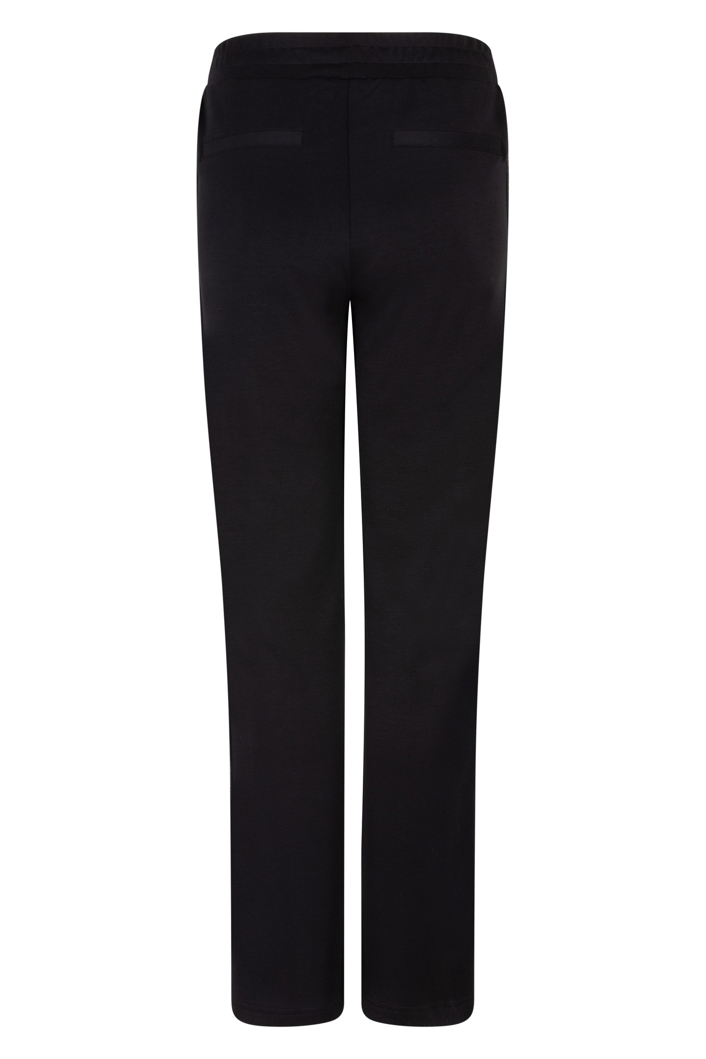 TROUSERS LUREX TAPE MODAL BLACK 5