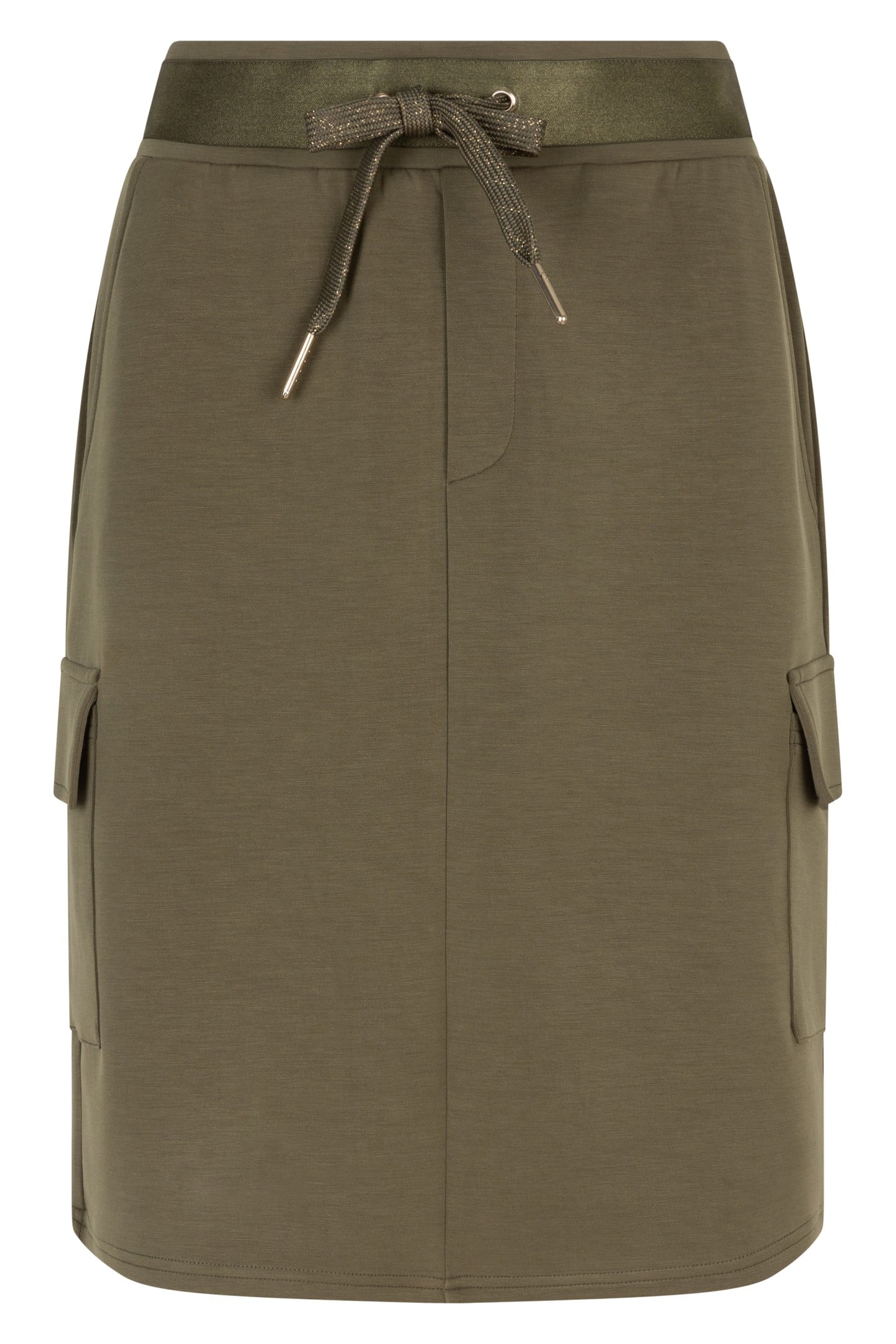 SKIRT CARGO MODAL MOSS GREEN 3