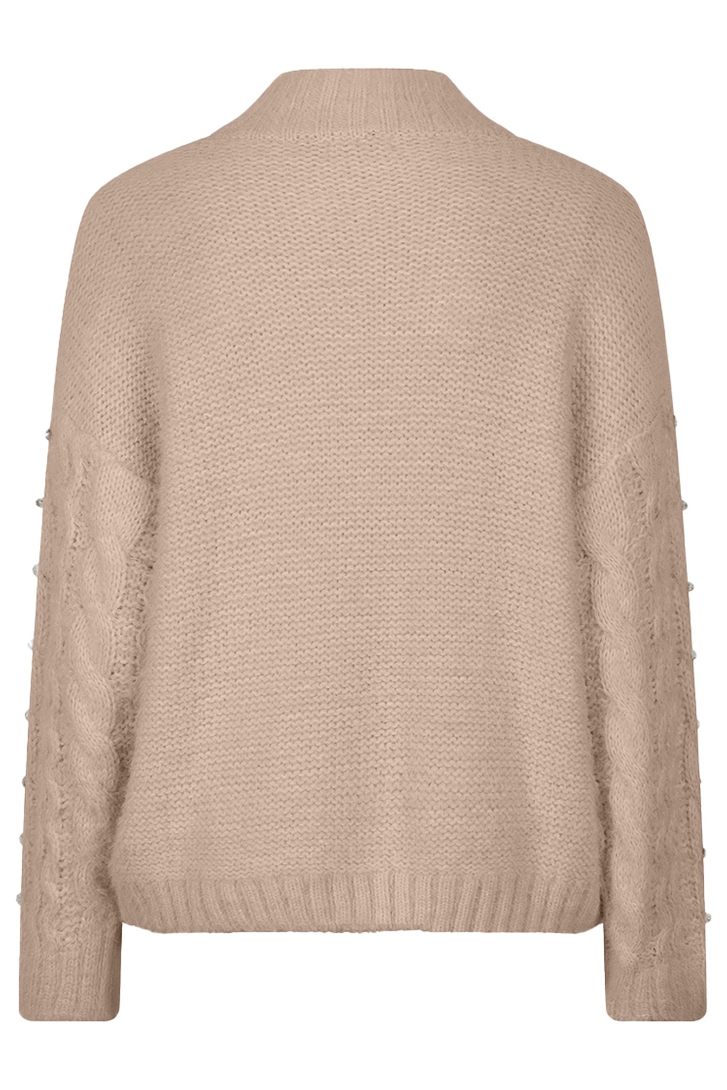 SWEATER CABLE STONES SAND 2