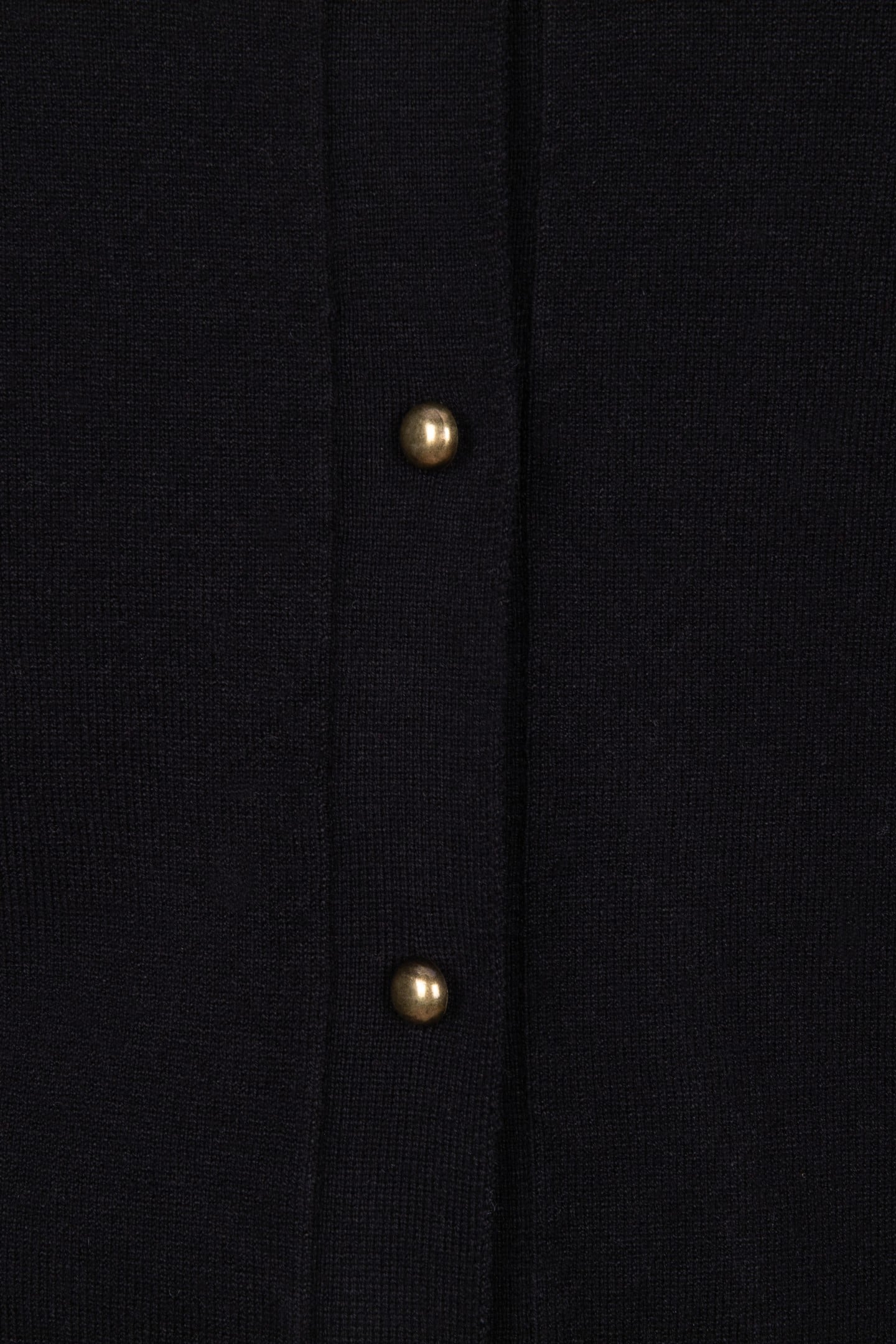 CARDIGAN PUFF SLVE BASIC KNIT BLACK 6