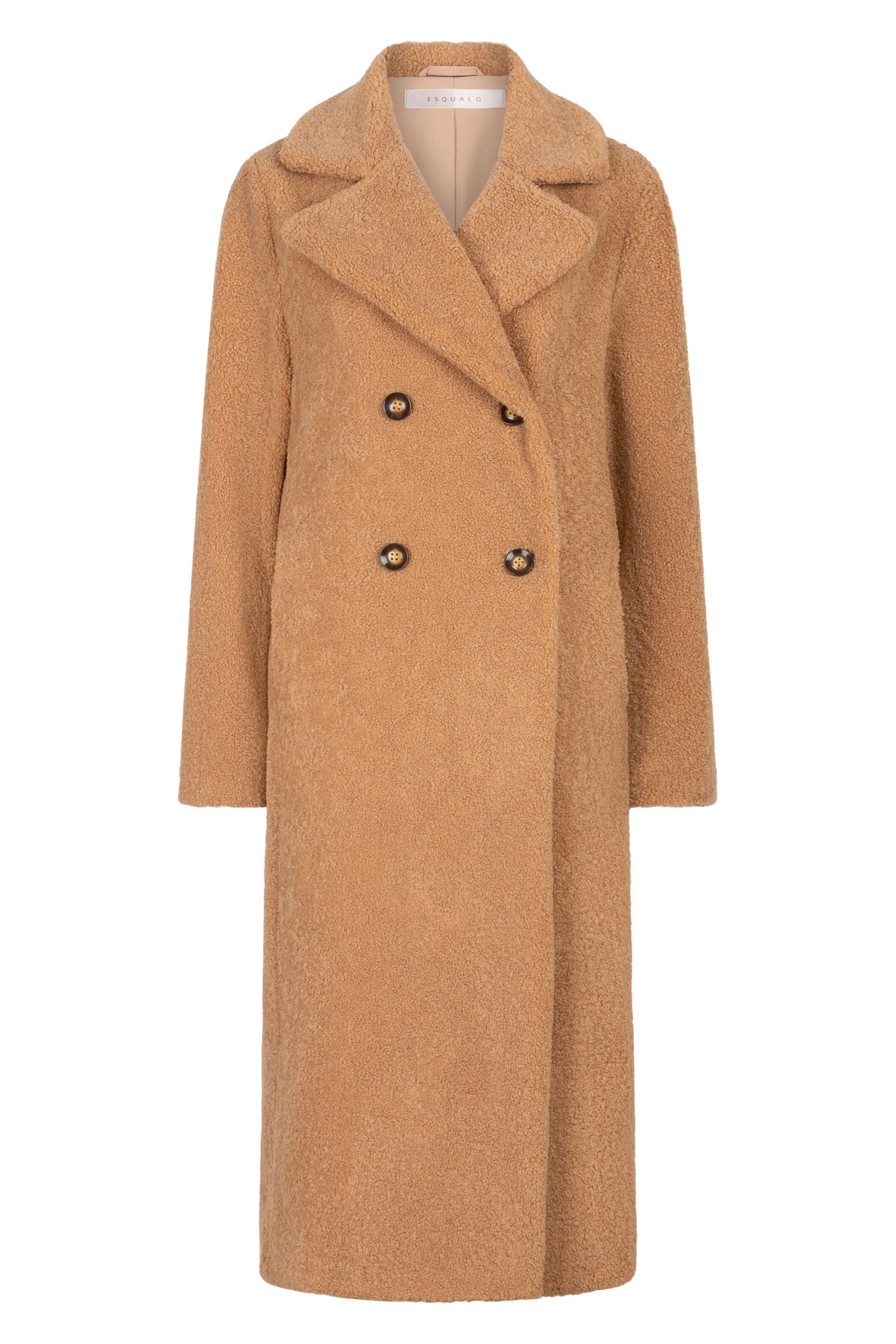 COAT LONG BOUCLE CAMEL 4