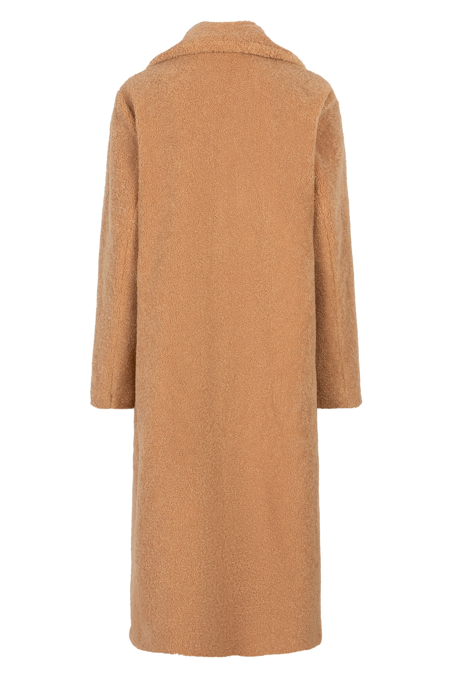 COAT LONG BOUCLE CAMEL 5