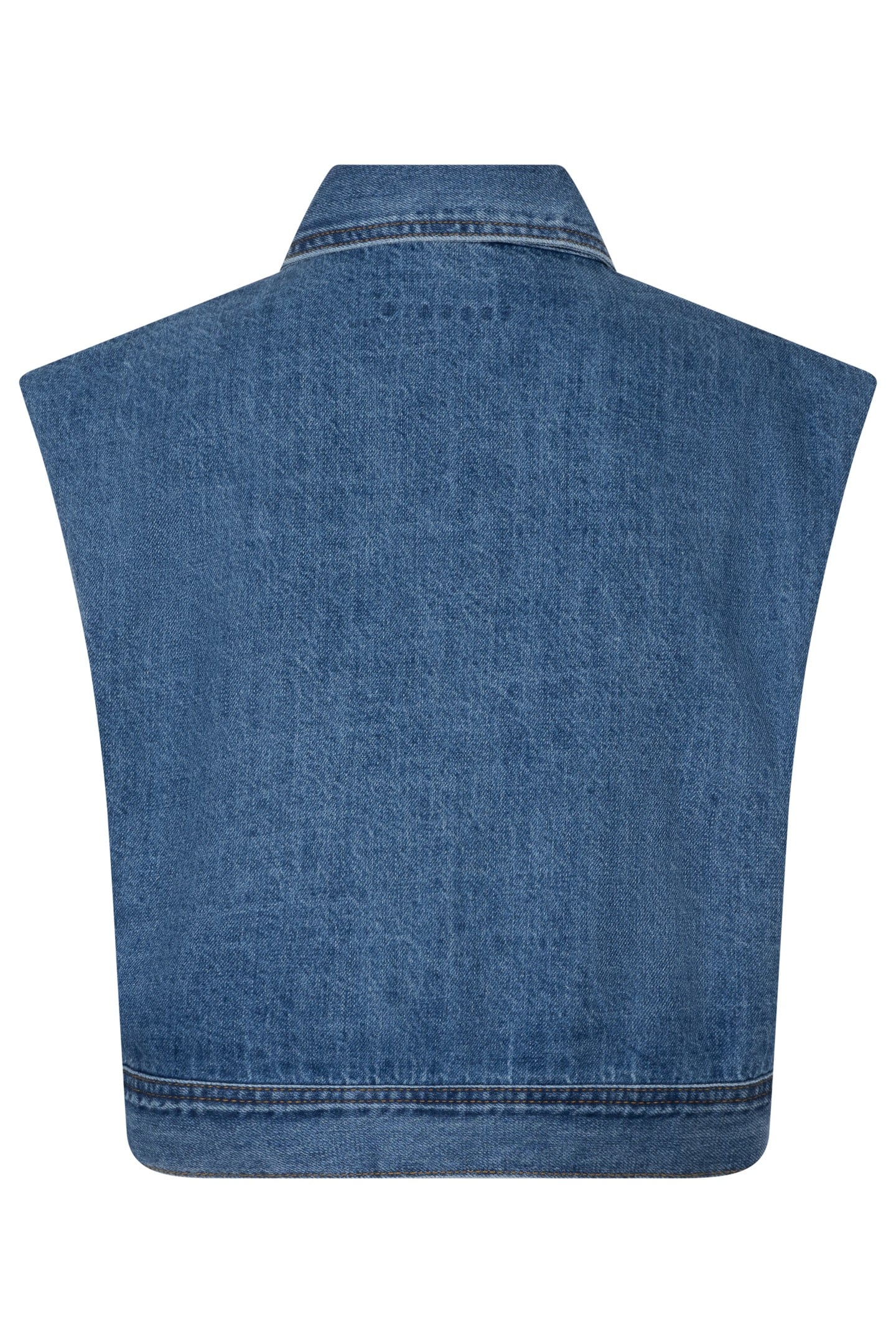 GILET DENIM STONES JEANS BLUE 9