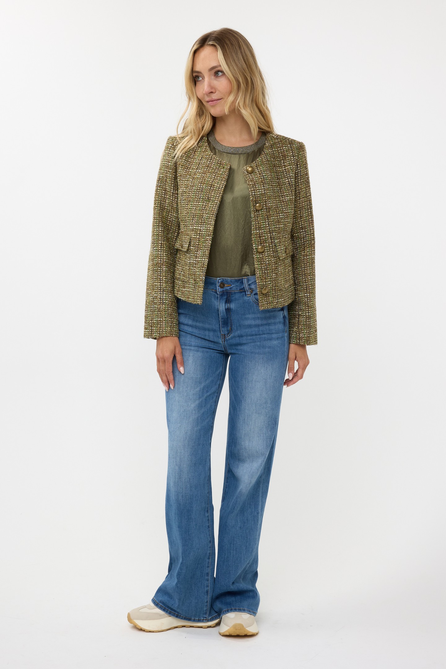 BLAZER TWEED MULTI COLOR 3