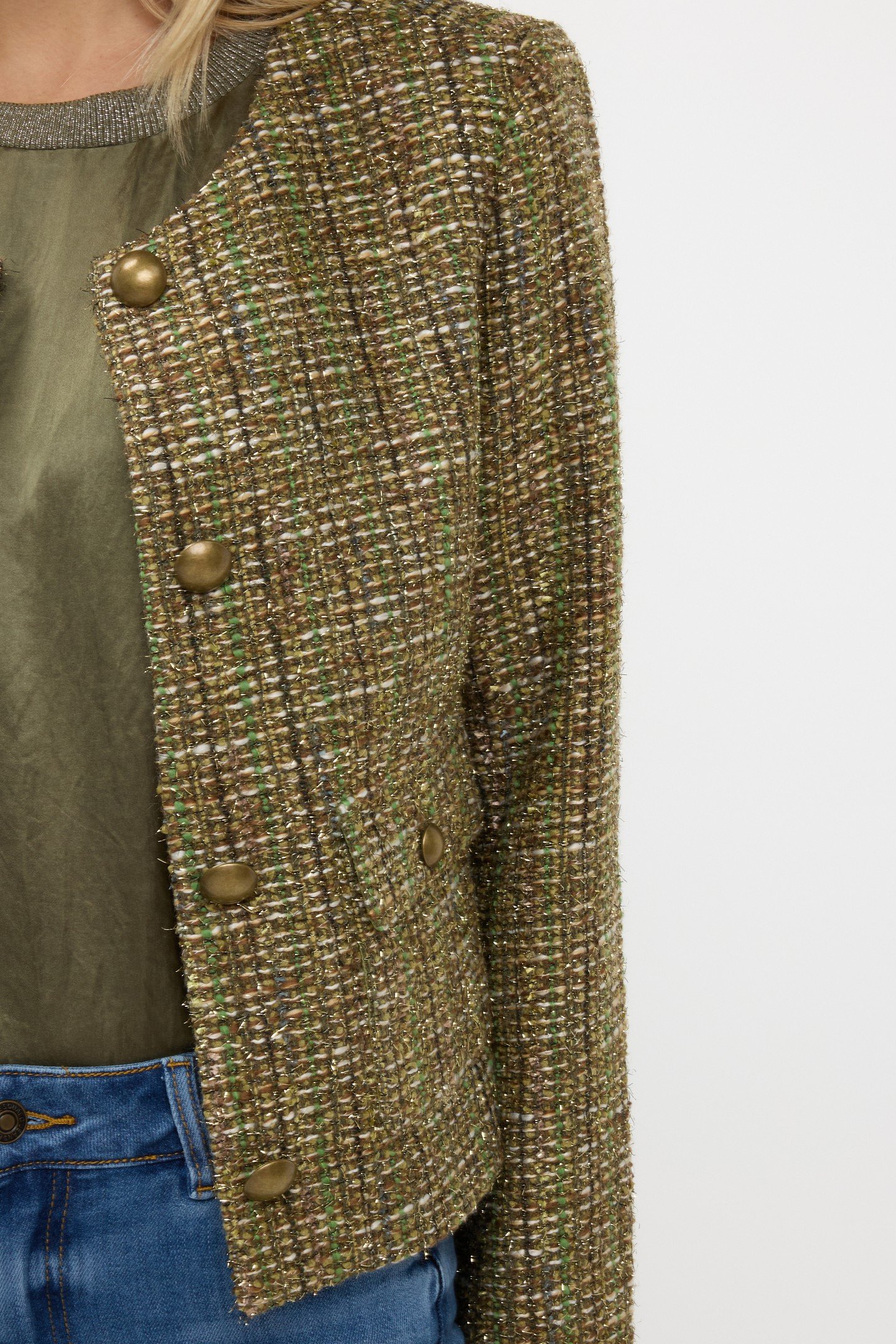 BLAZER TWEED MULTI COLOR 9
