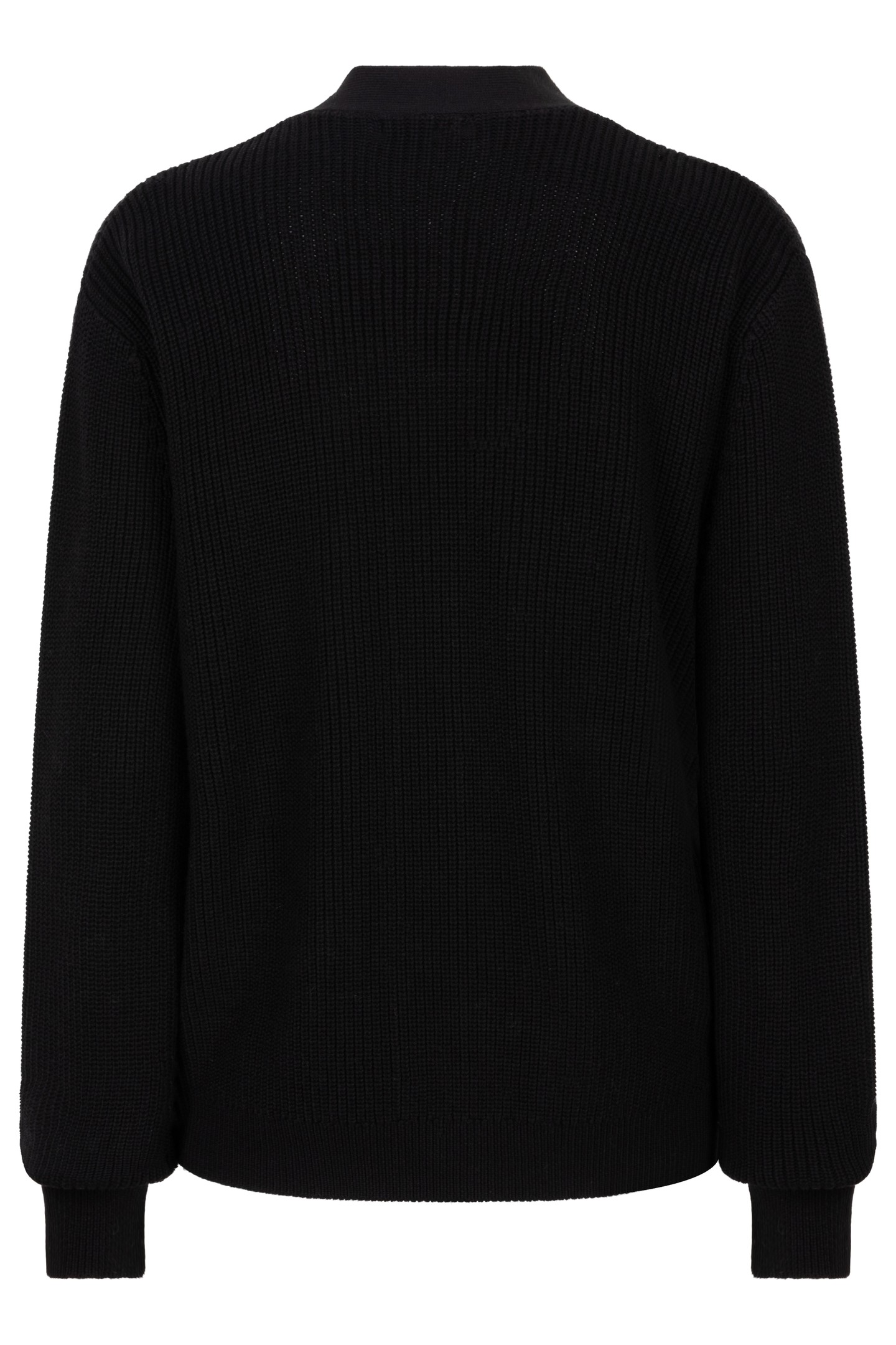 CARDIGAN V-NECK BUTTONED BLACK 6