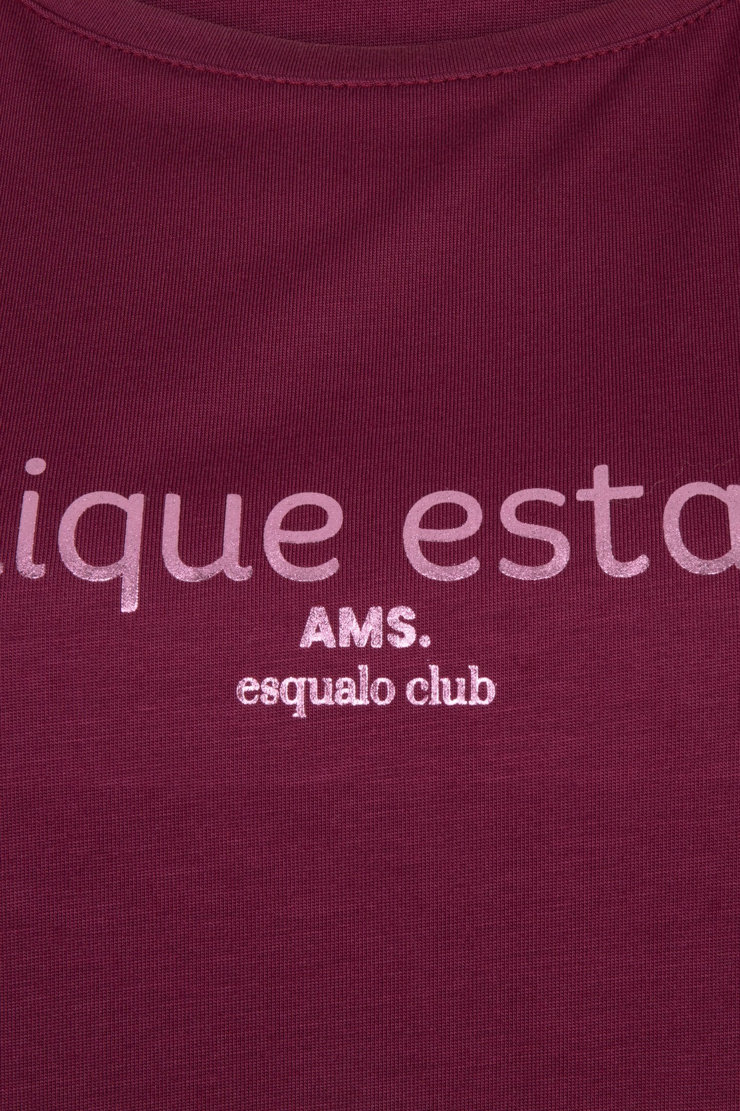 T-SHIRT "ESTATE" MODAL WINE RED 6