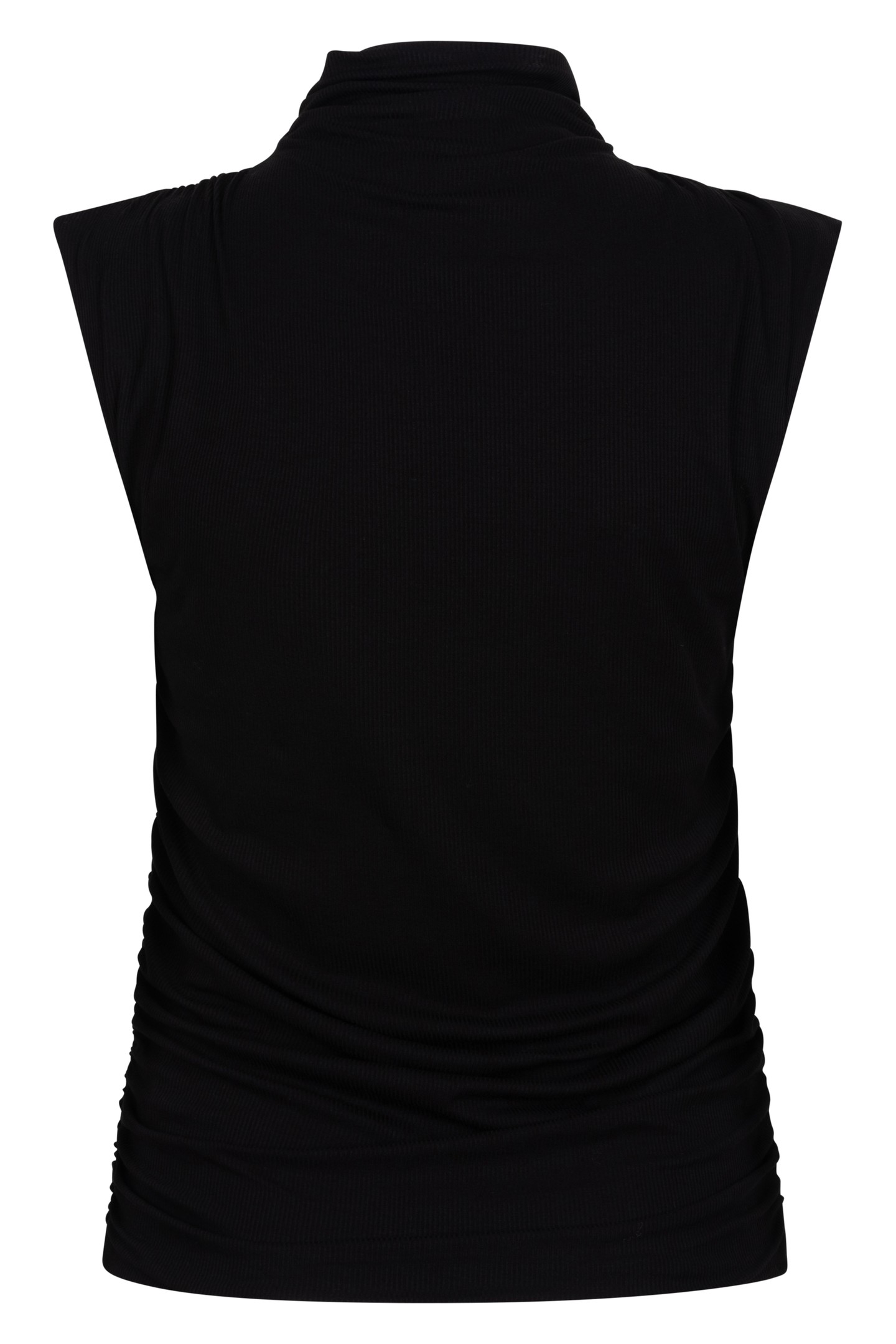 TOP WRINKLES RIB BLACK 5