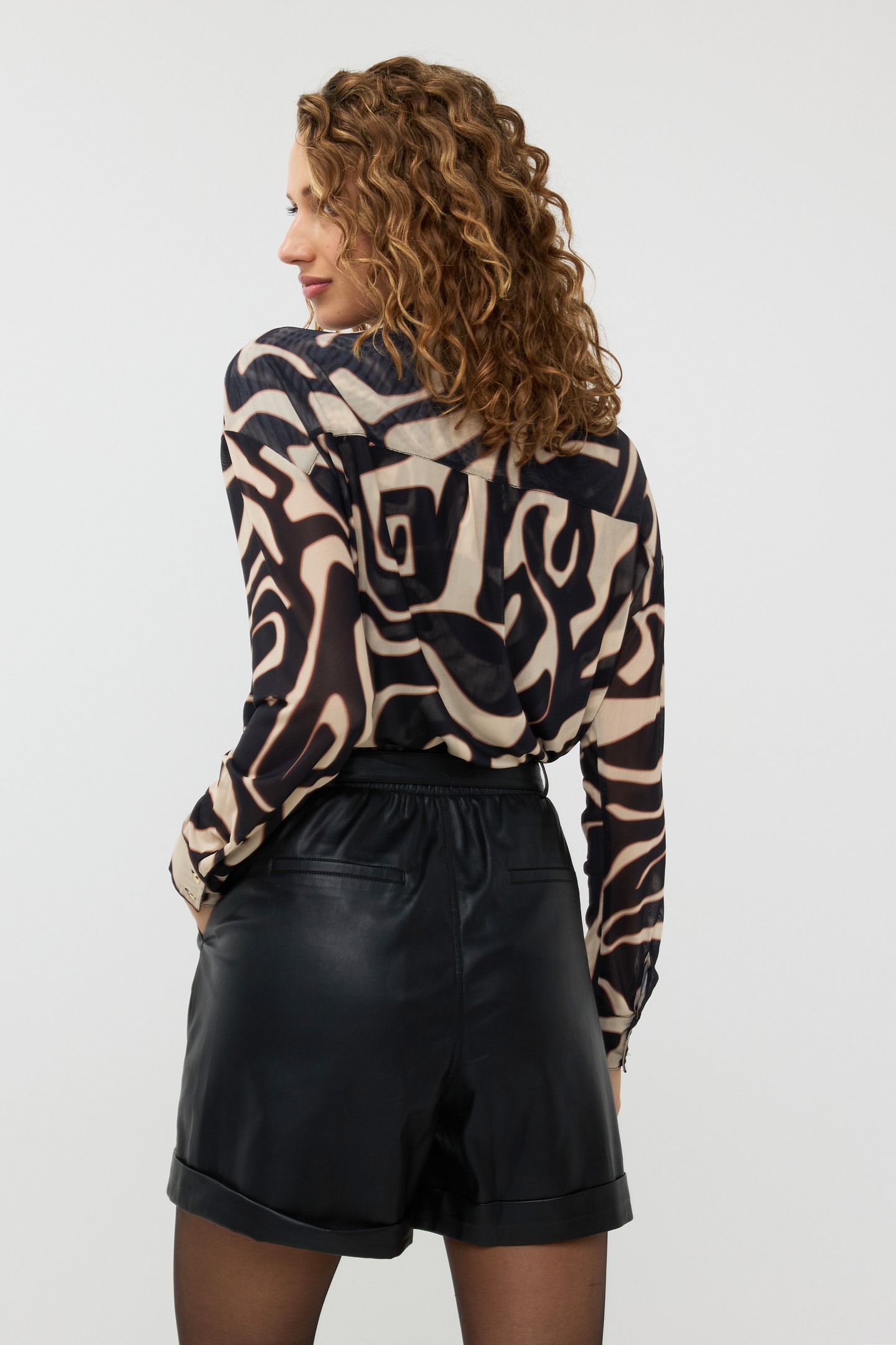 BLOUSE MESH HARMONY PRINT 3