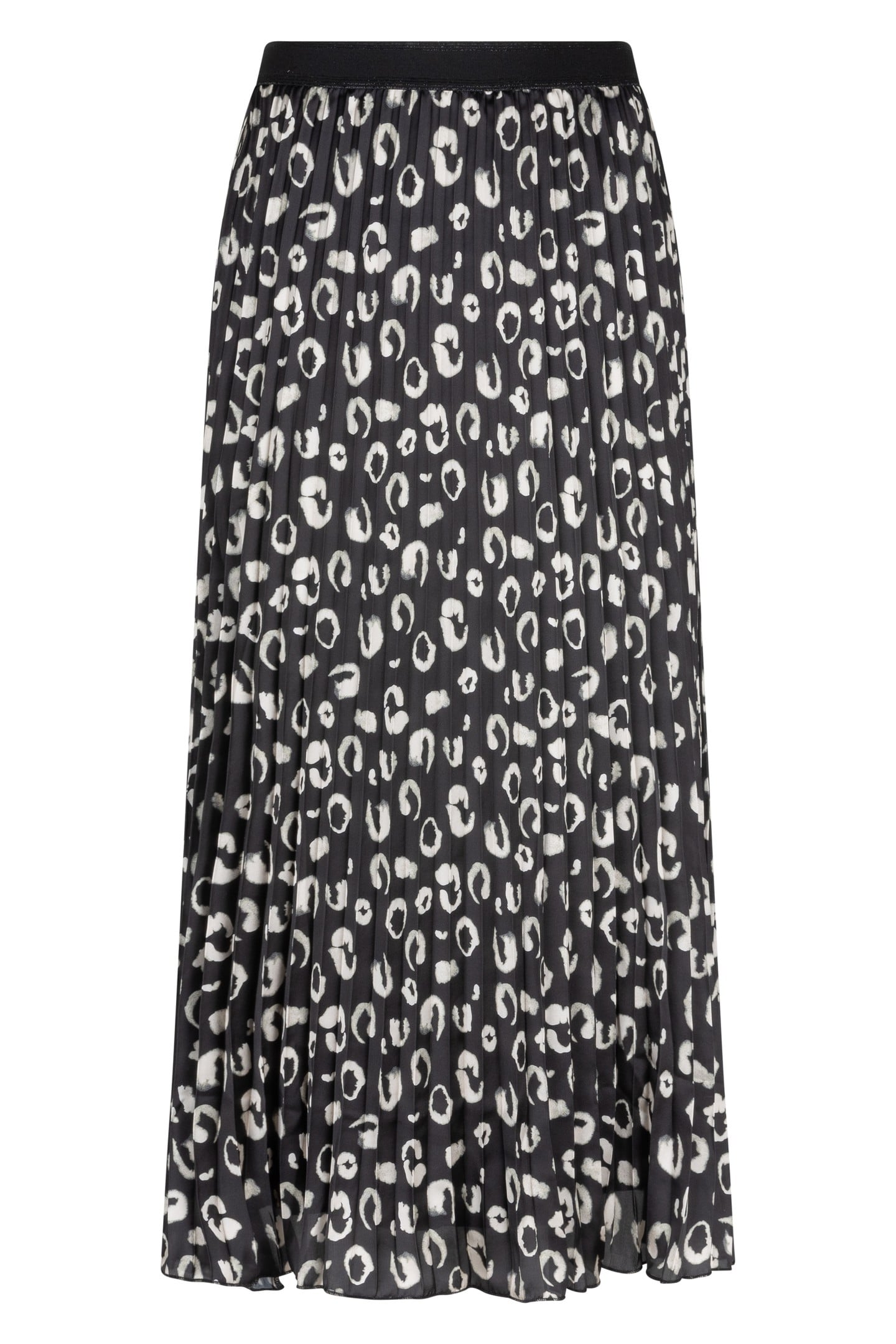 SKIRT PLISSE SATIN WILDERNESS PRINT 4