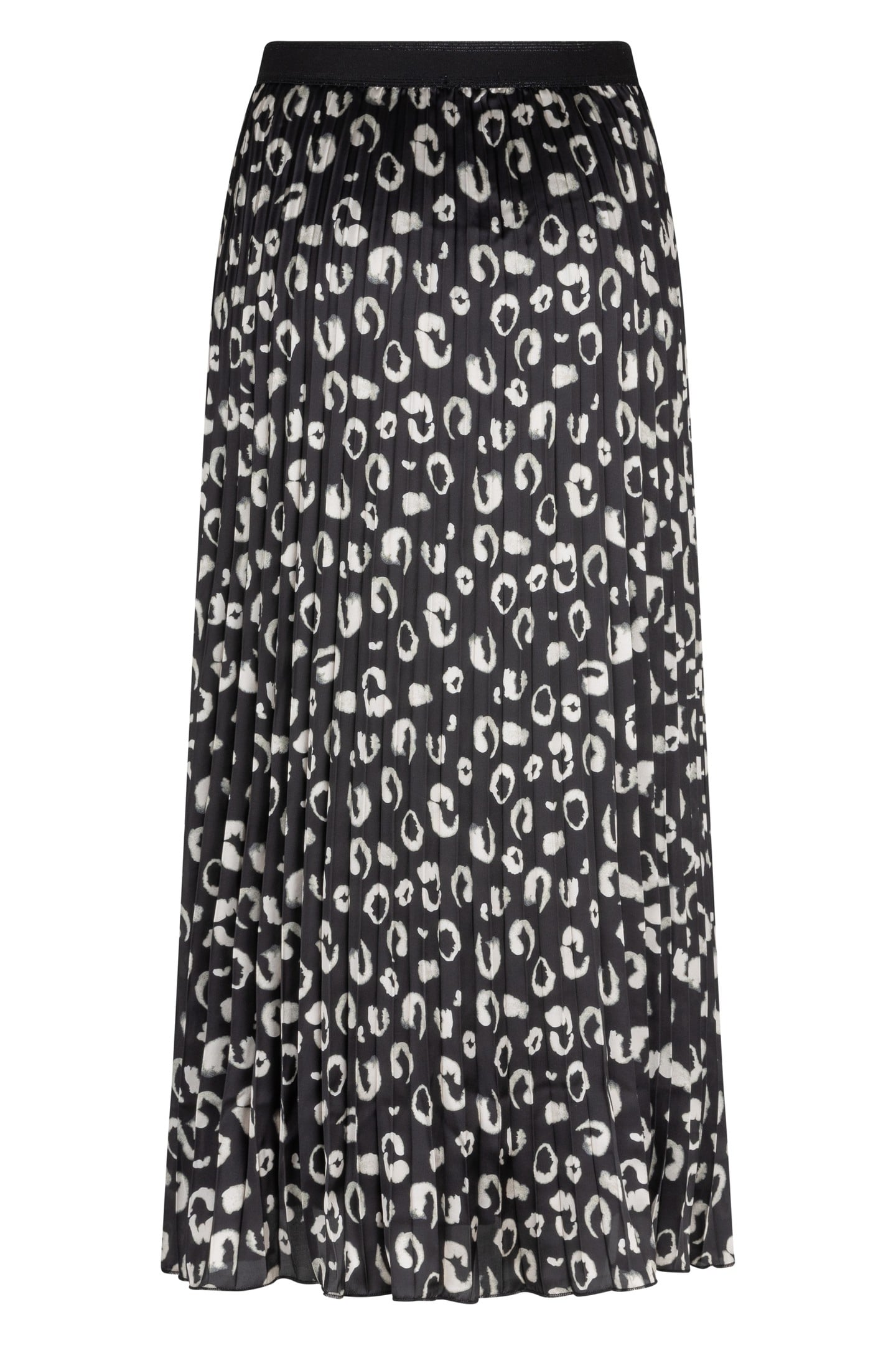 SKIRT PLISSE SATIN WILDERNESS PRINT 5
