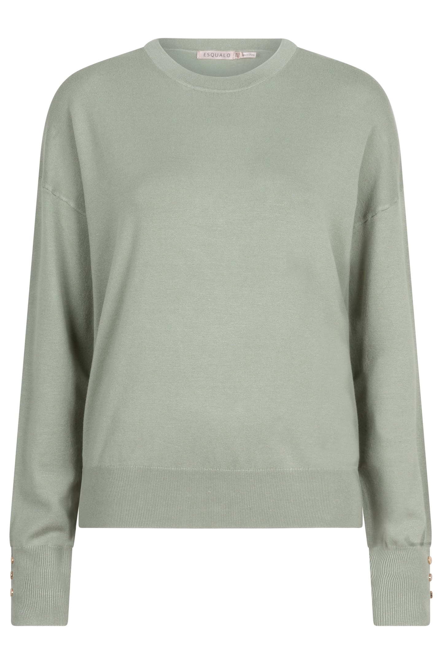 SWEATER R-NECK BASIC KNIT JADE 4