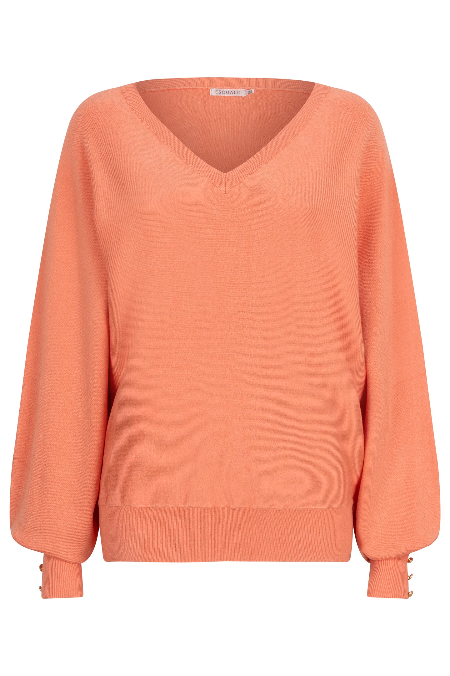 SWEATER BATWING BASIC KNIT AMBER GLOW 5