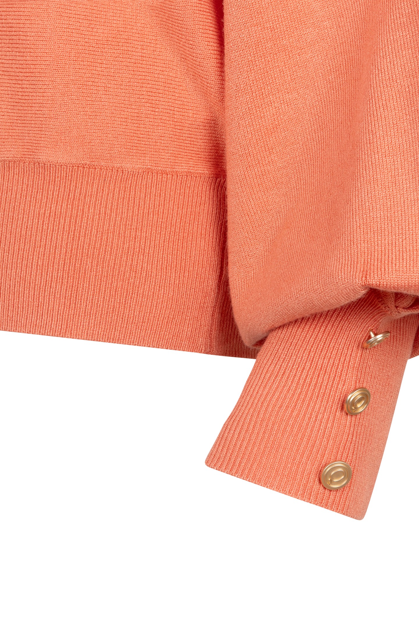 SWEATER BATWING BASIC KNIT AMBER GLOW 8