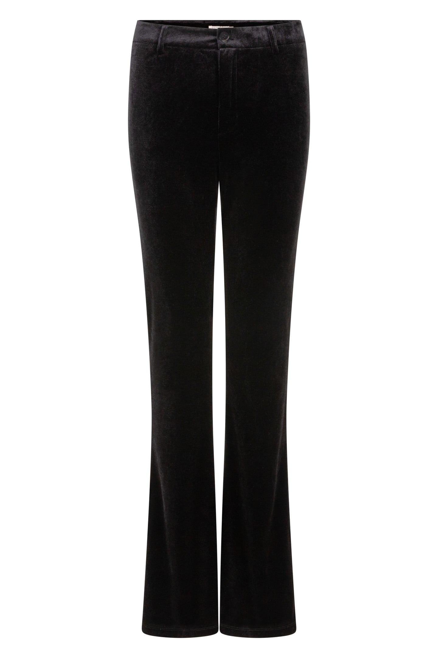 TROUSERS FLAIR VELOURS BLACK 4