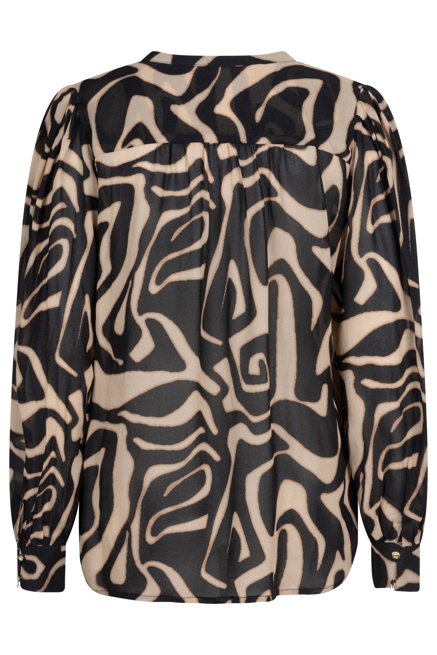 BLOUSE V-NECK HARMONY PRINT 4