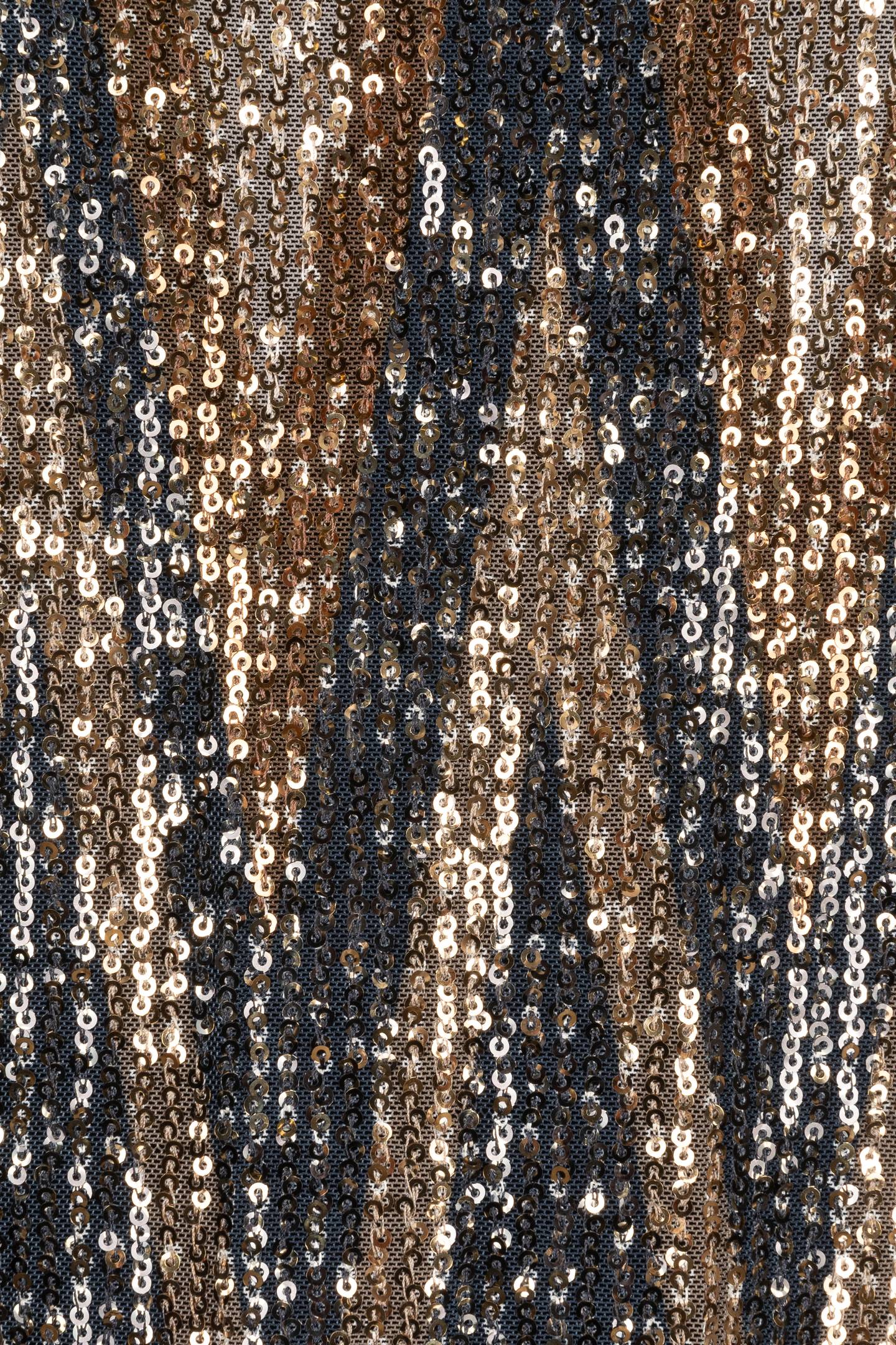 DRESS SEQUINS ZIGZAG PRINT 7