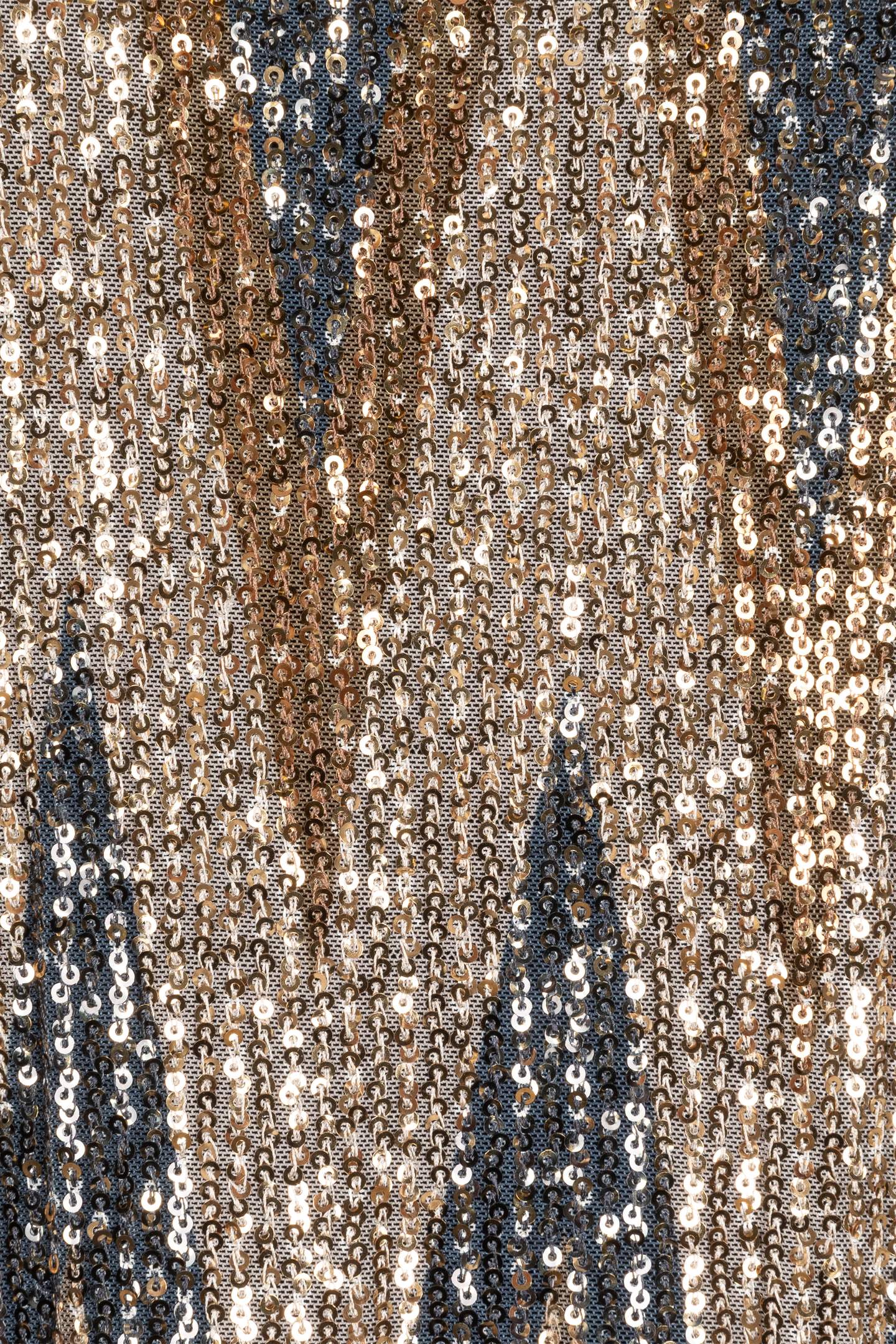 BLOUSE SEQUINS ZIGZAG PRINT 7