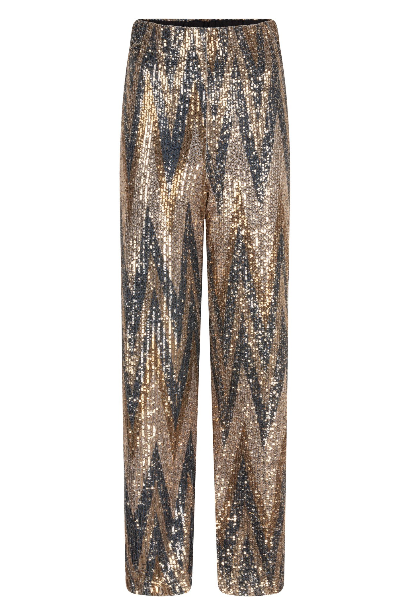 TROUSERS SEQUINS ZIGZAG PRINT 5
