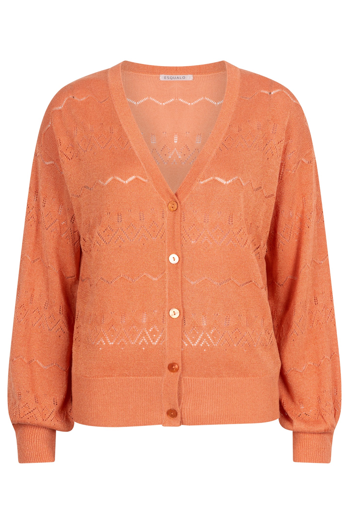 CARDIGAN S/SLV LUREX AMBER GLOW 4