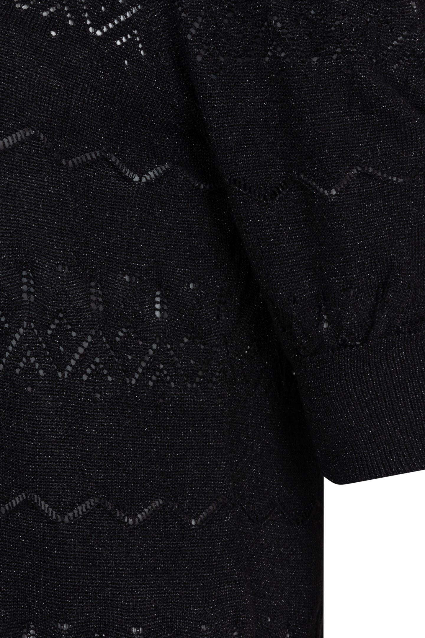 SWEATER S/SLVE LUREX BLACK 7